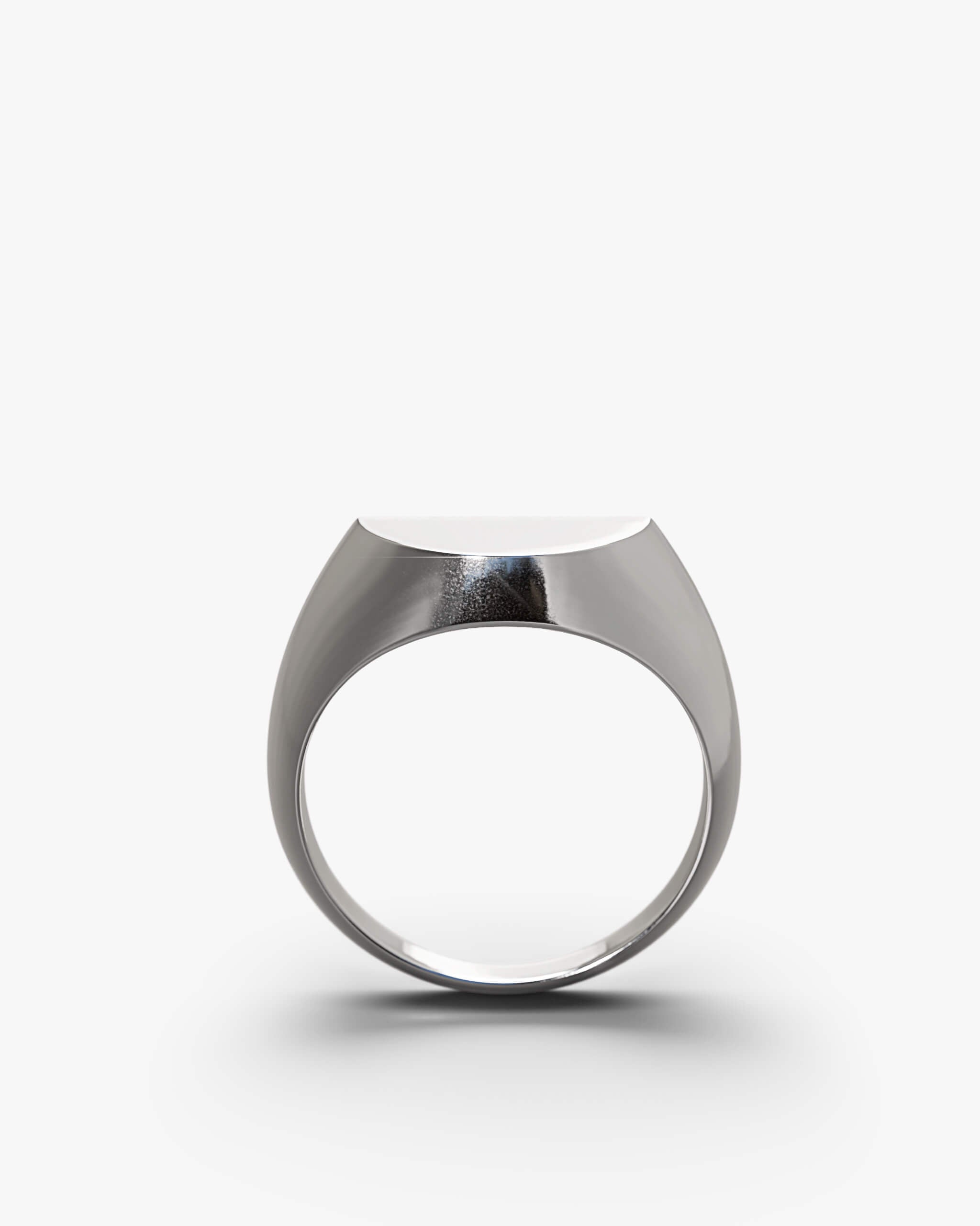 Half Signet Ring | 1607R011010L