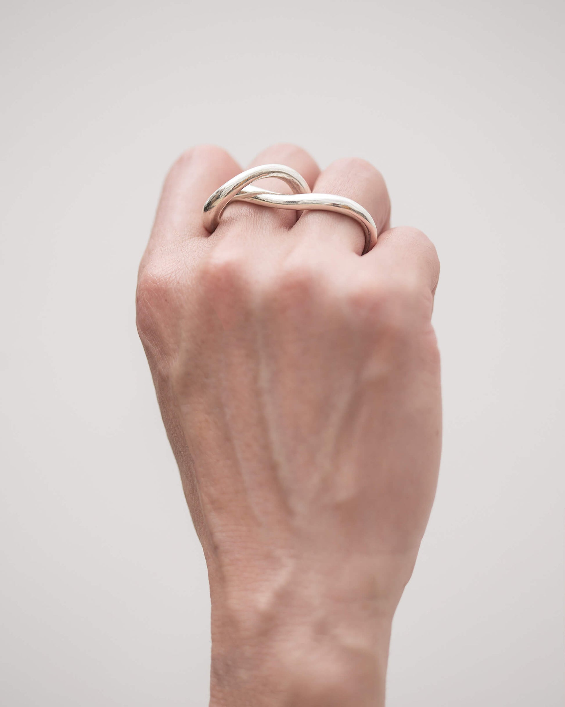 [NEW Special Early Sale Price] Two Finger Double Ring | 2504R101010