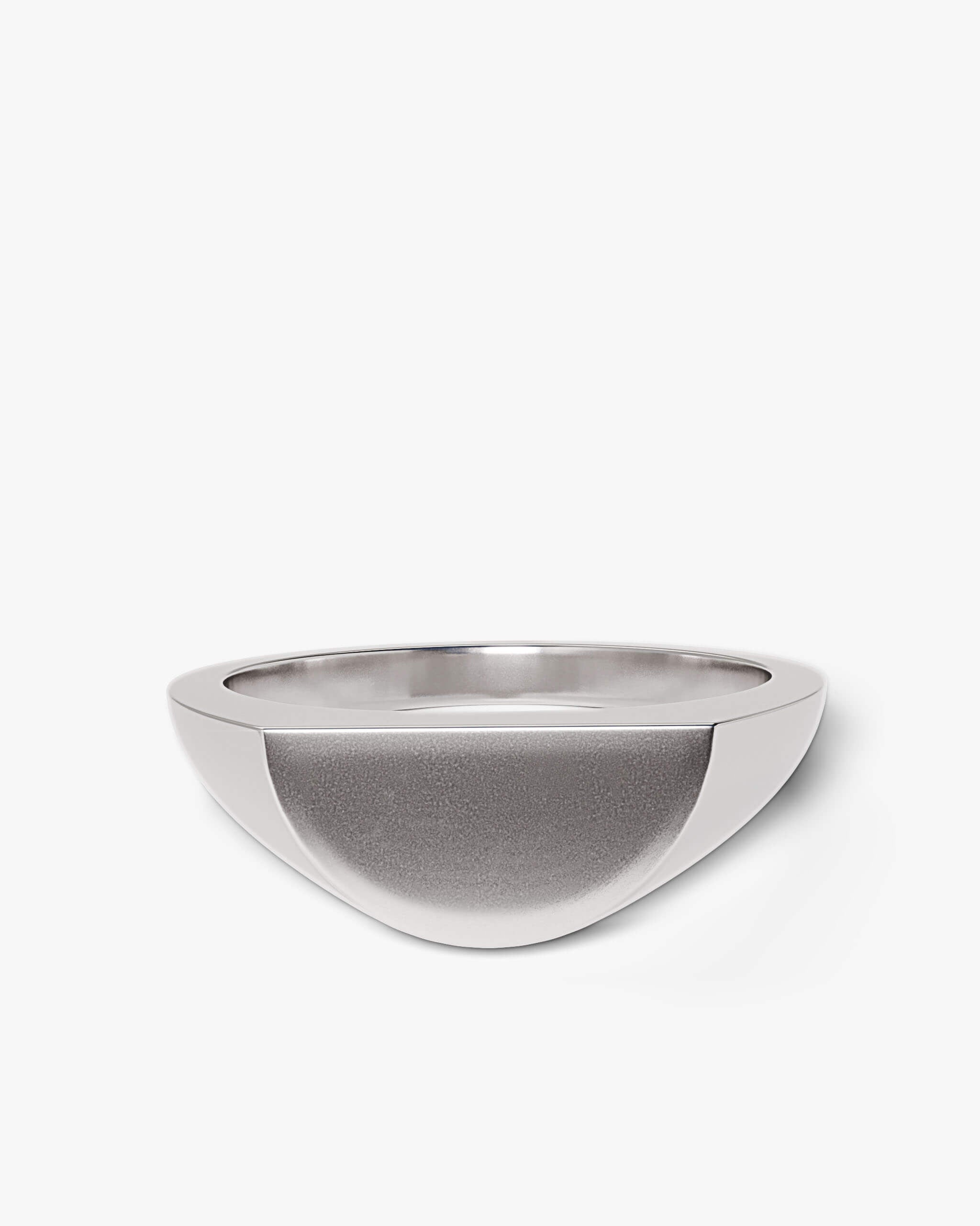Half Signet Ring | 1607R011010L