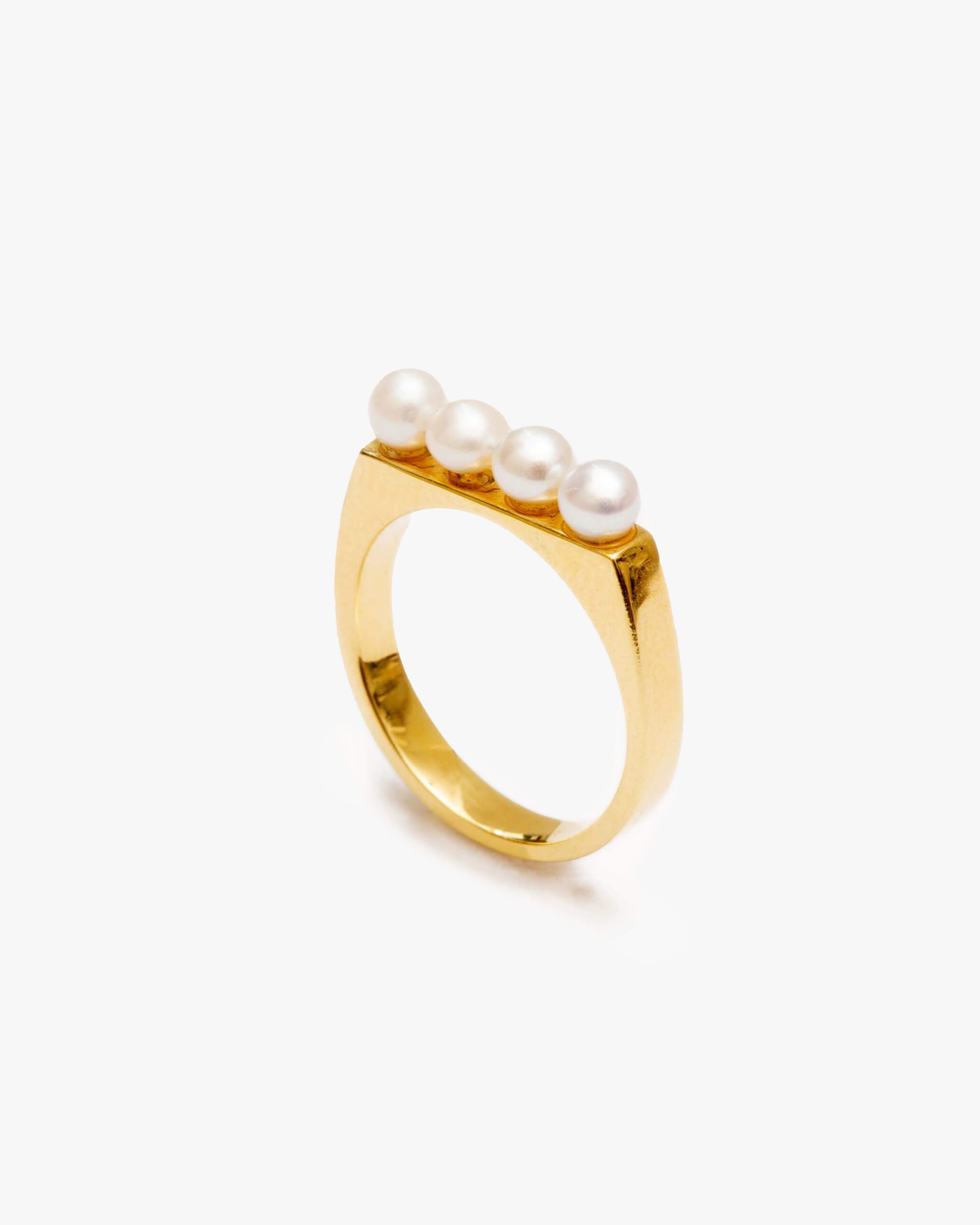 Pearl Pinky Ring | 1607P021010