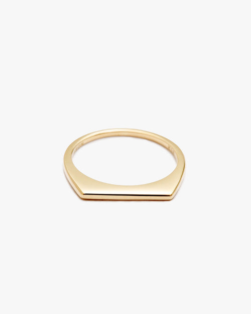 Flat Pinky Ring K18 | 1607P042020