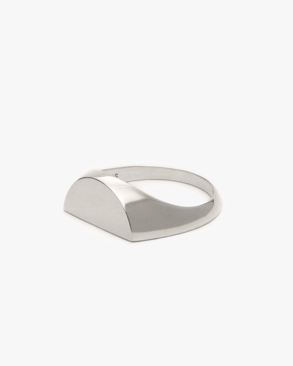 Half Signet Ring | 1607R011010L