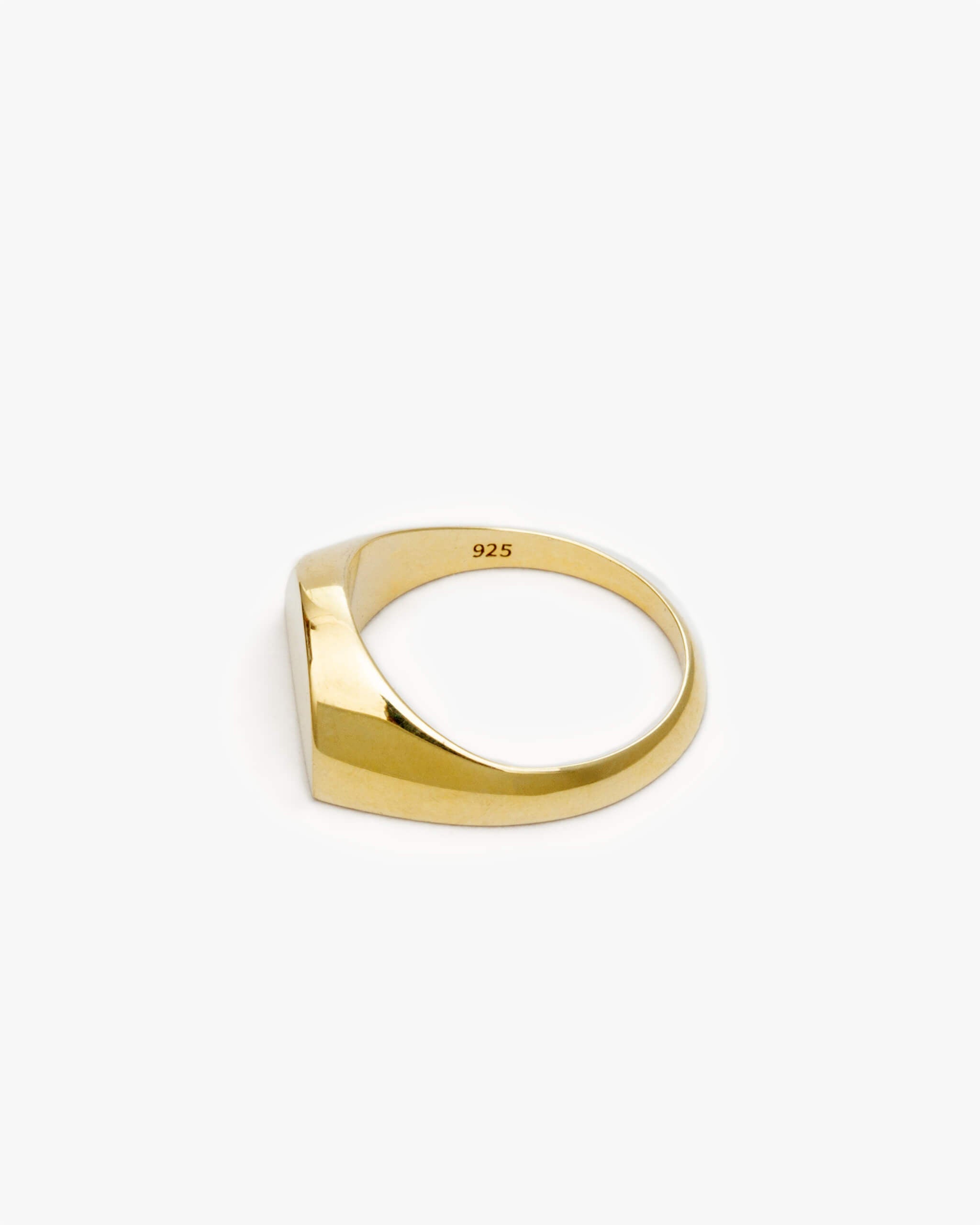 Half Signet Ring | 1607R011010L