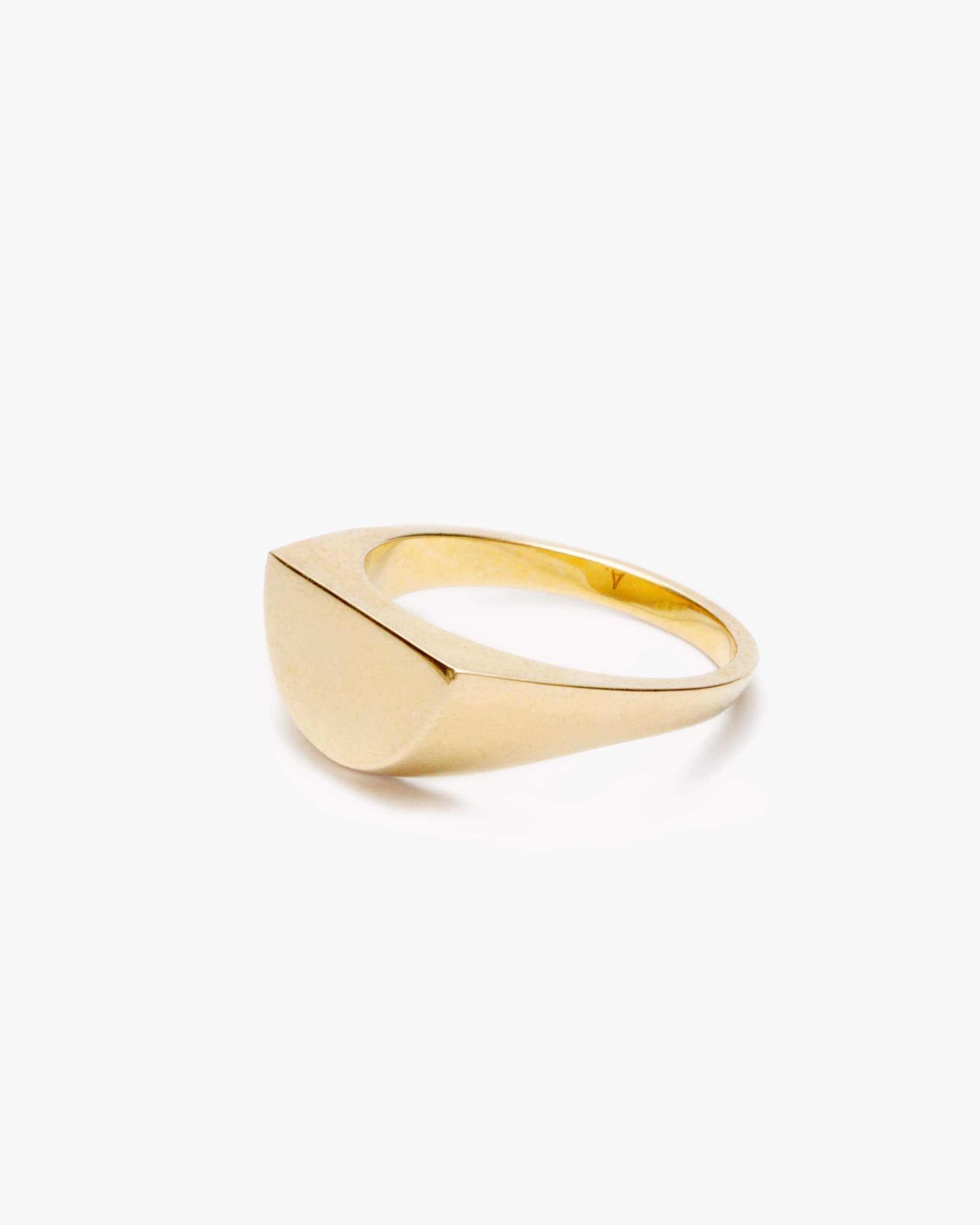Half Signet Ring | 1607R011010L