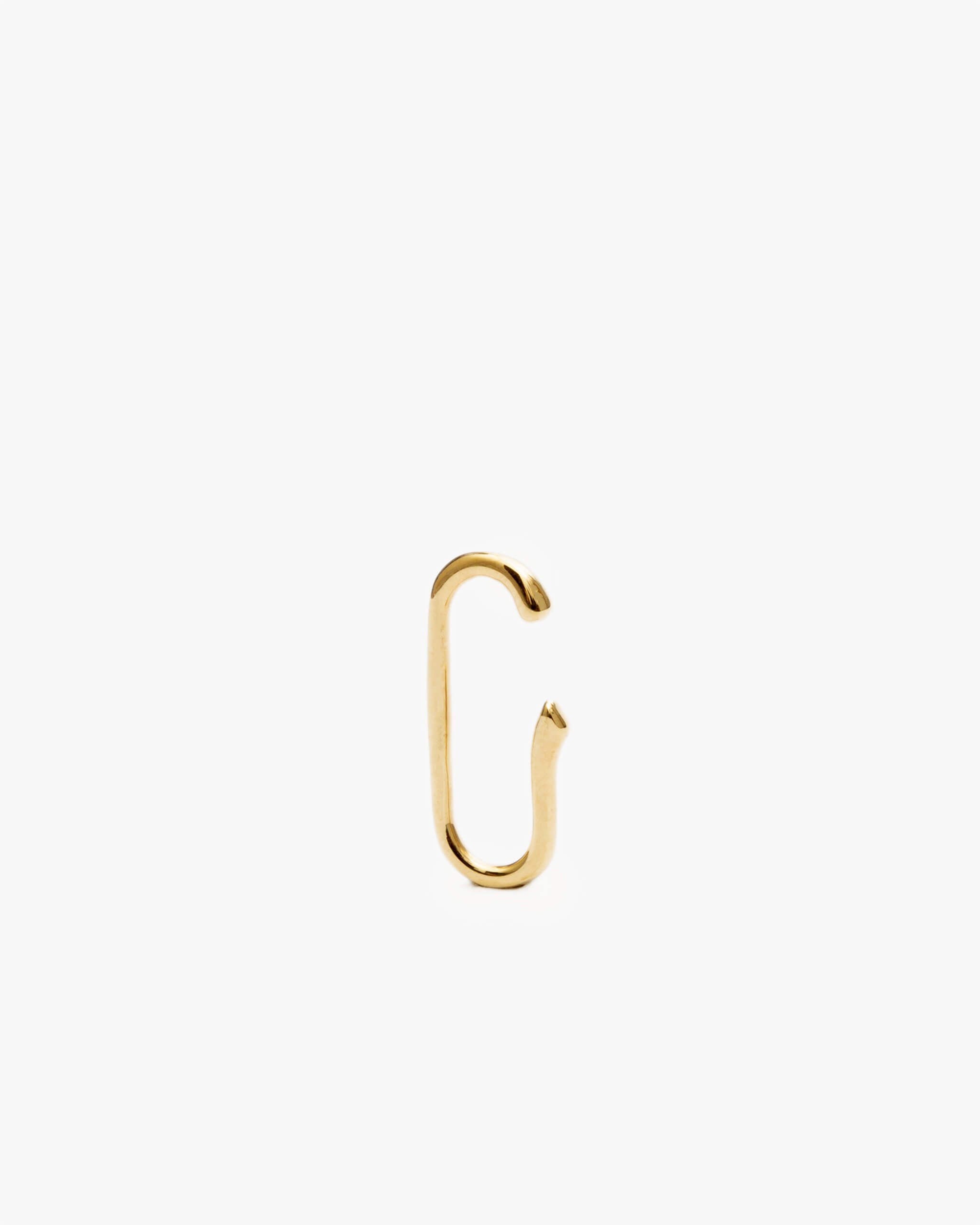 Elliptical Ear Cuff SS | 1706C151010