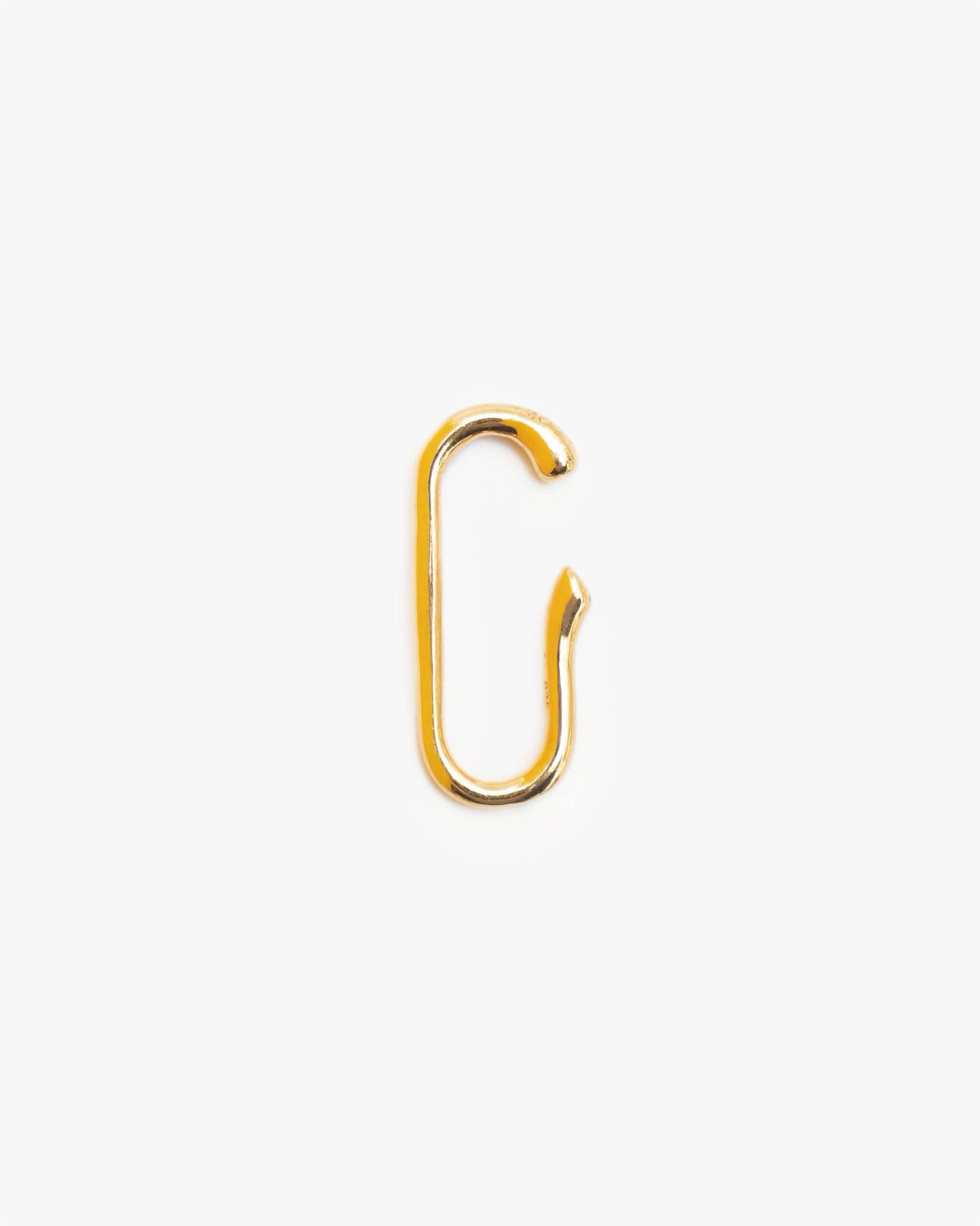Small Elliptical Ear Cuff SS | 1706C151010