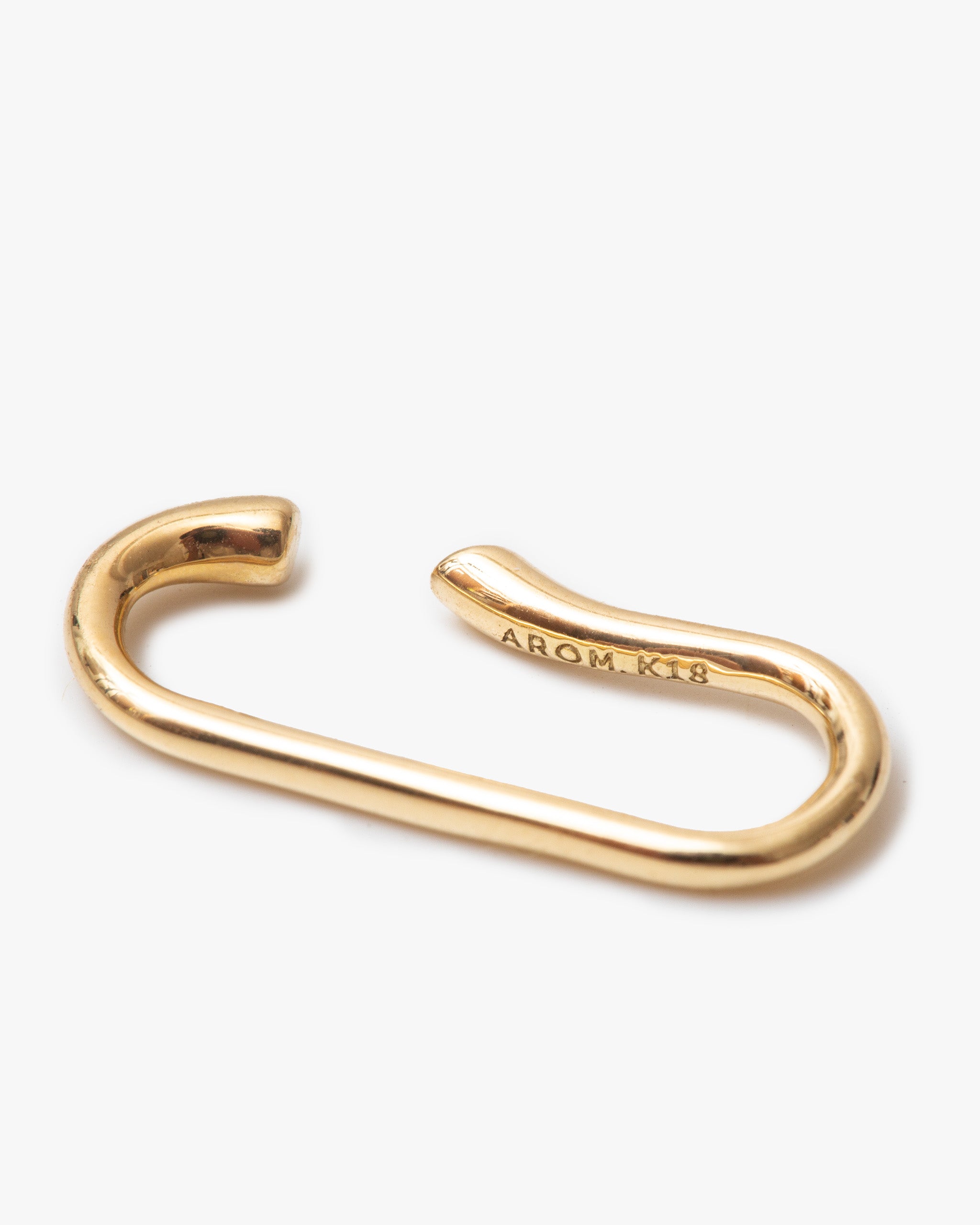 【NEW】K18YG Elliptical Ear Cuff SS | 1706C152020