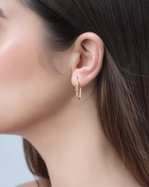 Hoop Earring S K10YG | 1706E303030