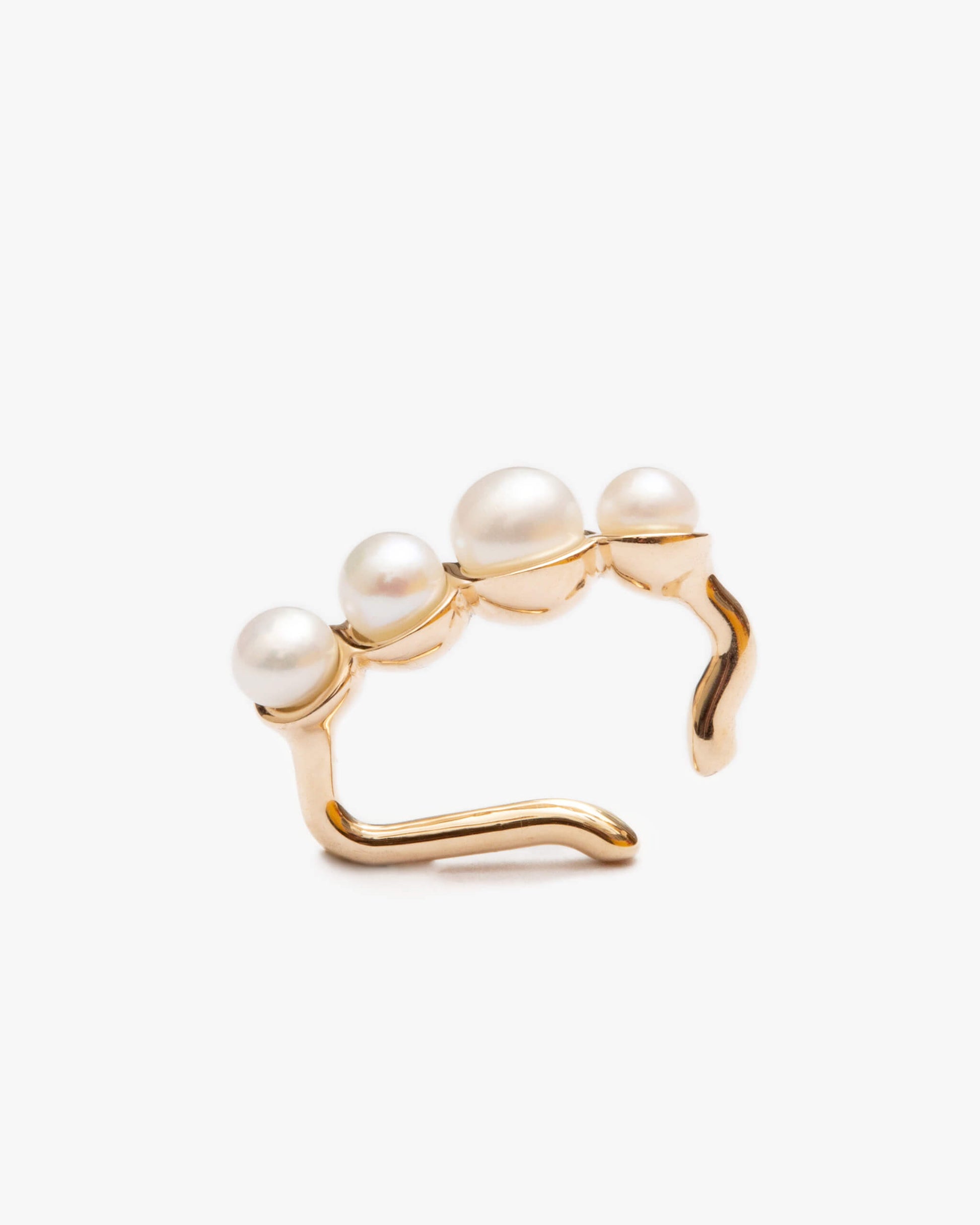 K10YG Pearl Ear Cuff | 1803C173030