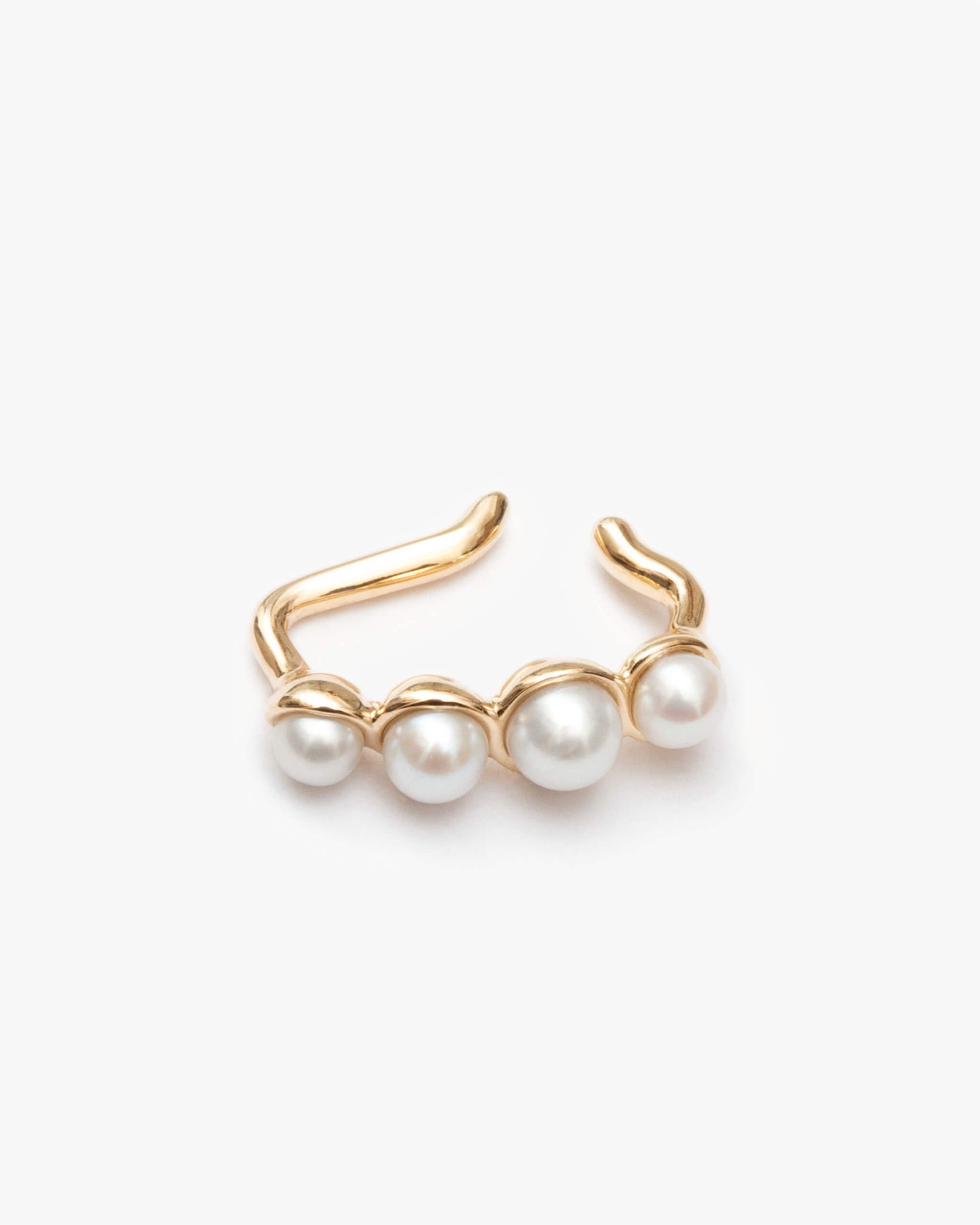 K10YG Pearl Ear Cuff | 1803C173030