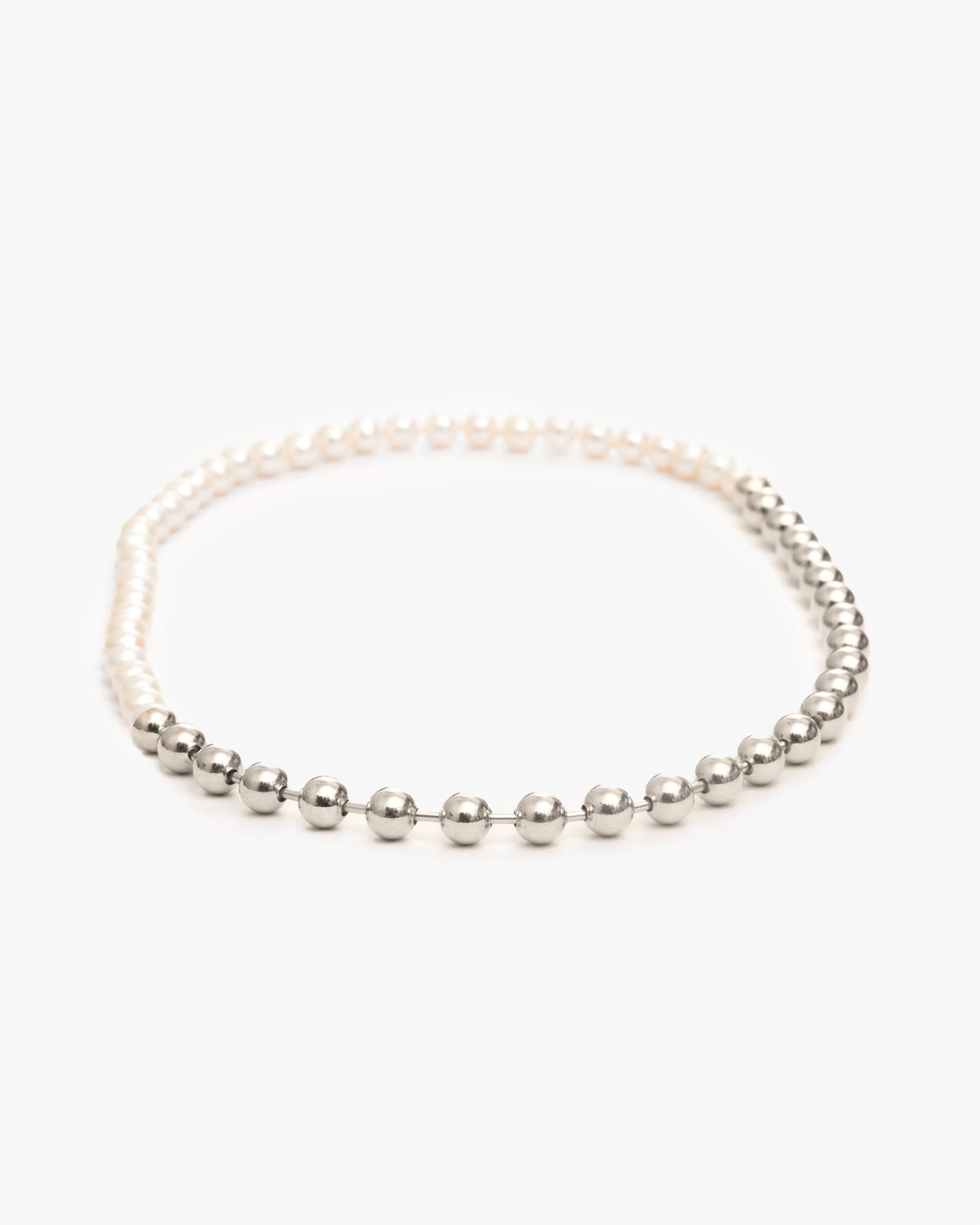 Ball Chain / Pearl Necklace | 1803N091040