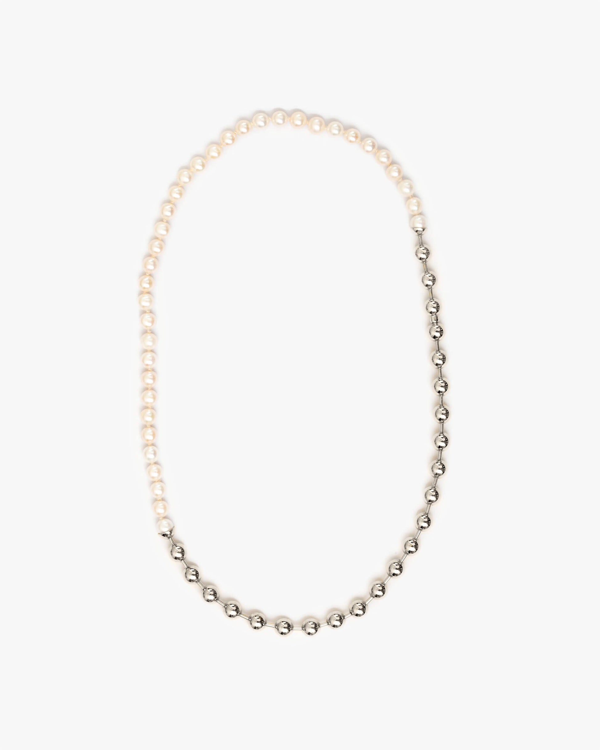 Ball Chain / Pearl Necklace | 1803N091040