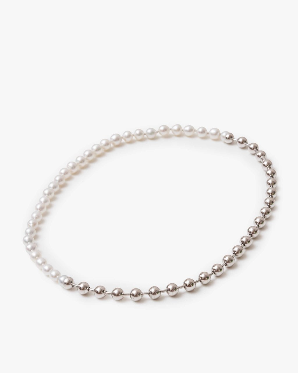 Ball Chain / Pearl Necklace | 1803N091040