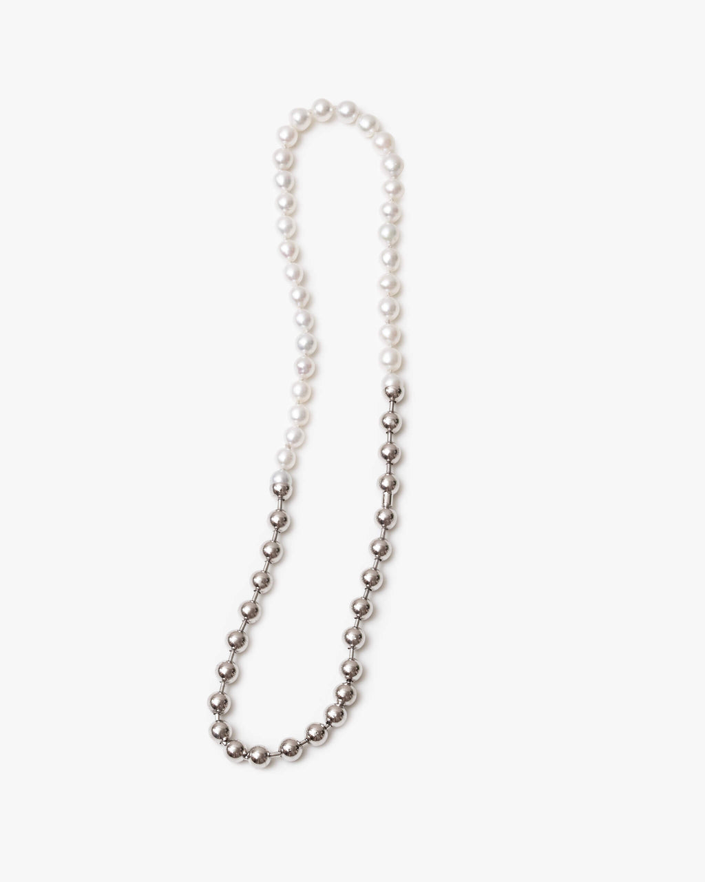 Ball Chain / Pearl Necklace | 1803N091040