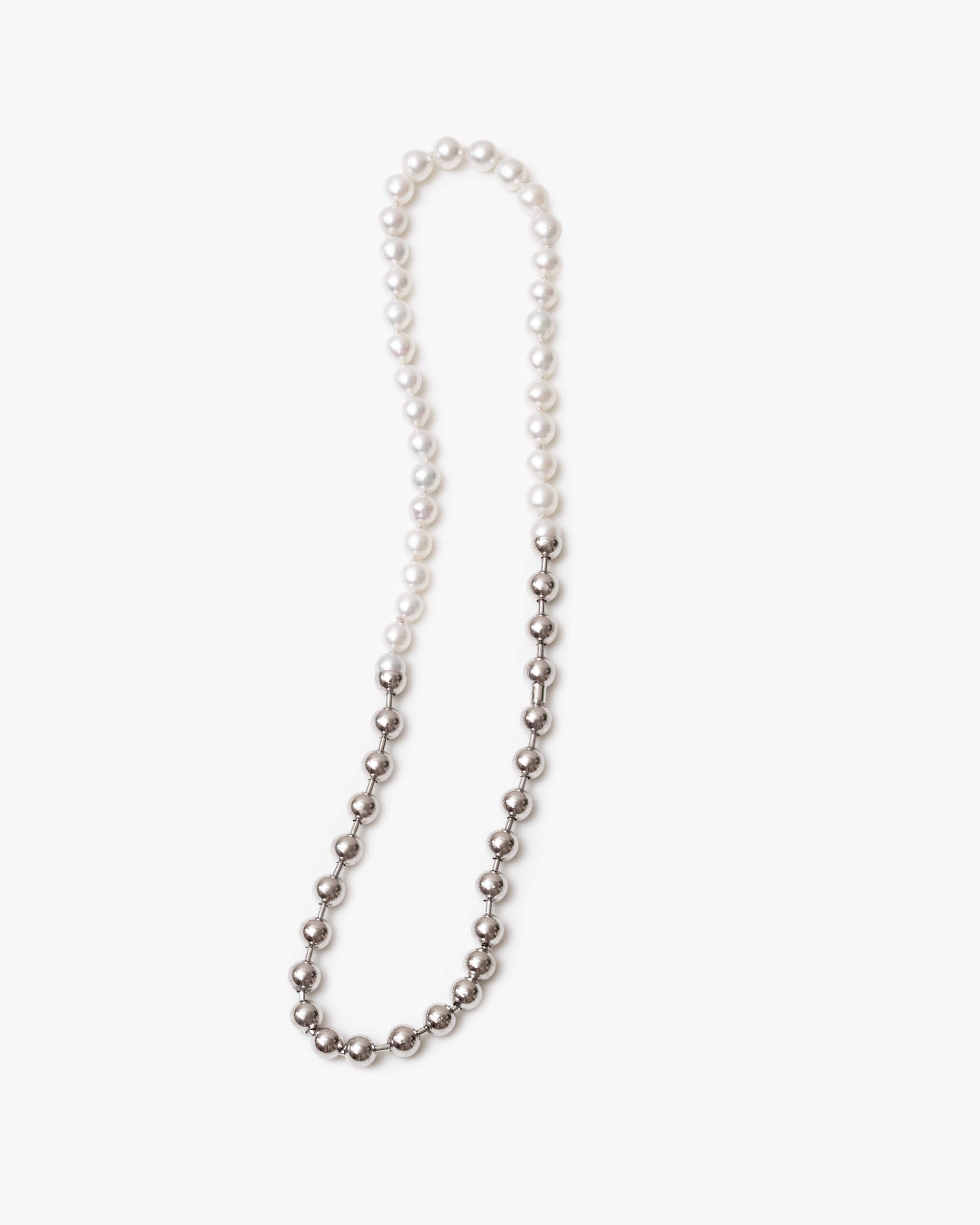 Ball Chain / Pearl Necklace | 1803N091040