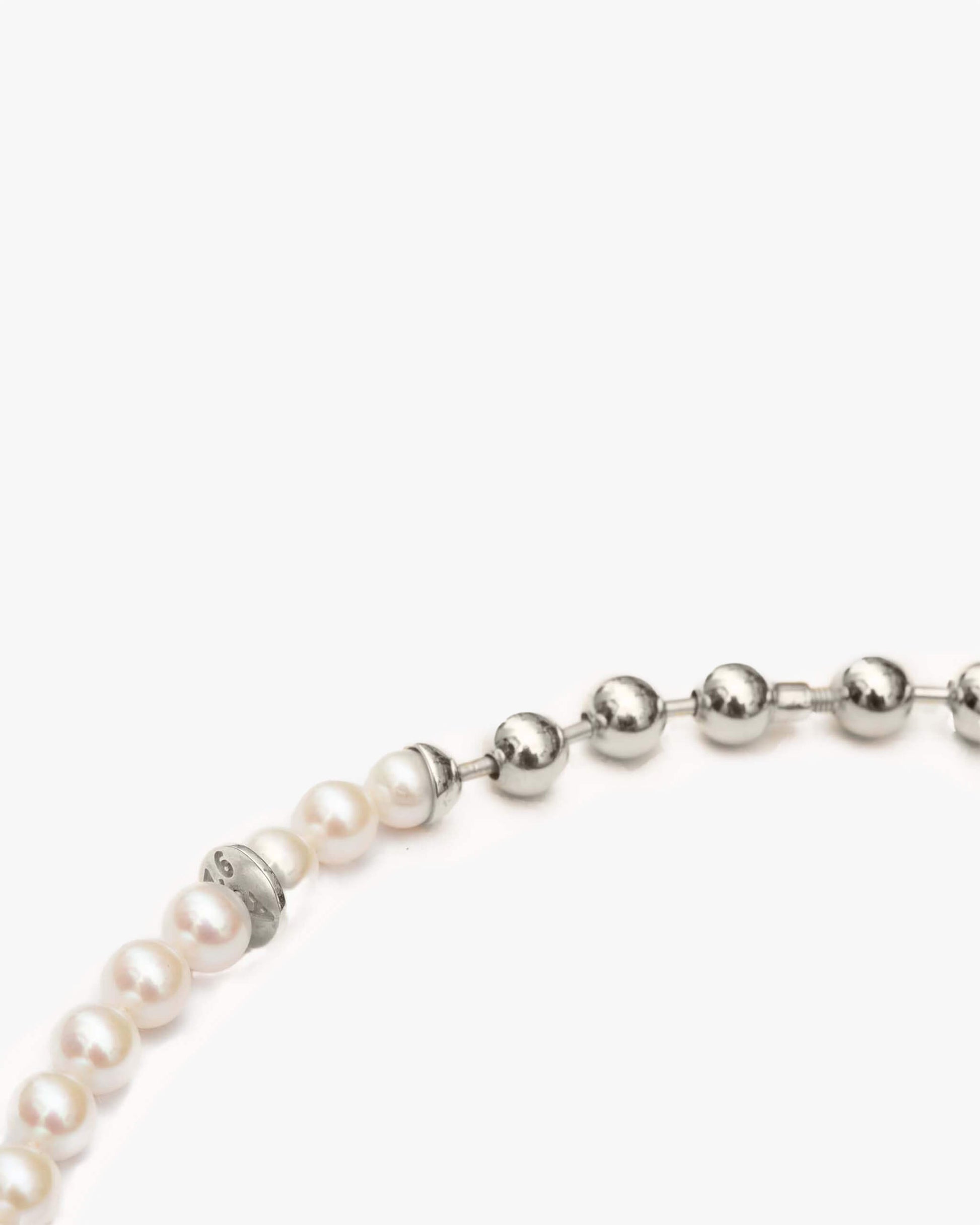 Ball Chain / Pearl Necklace | 1803N091040