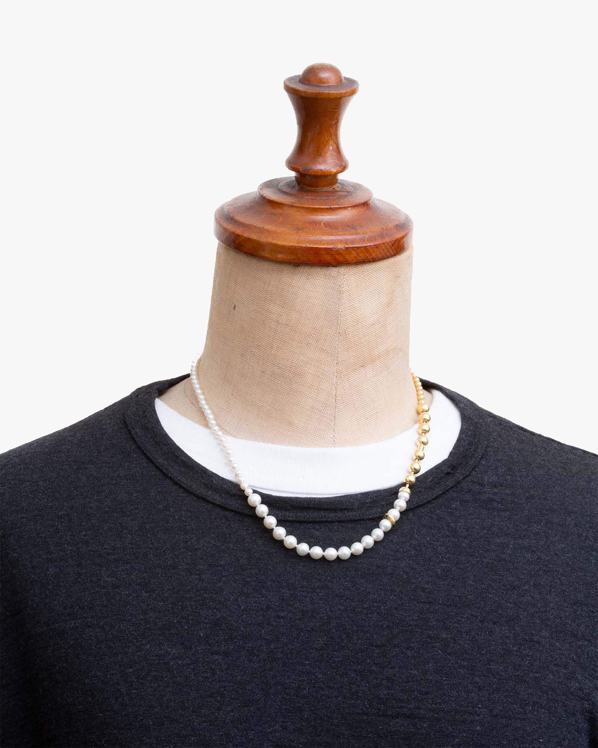 Ball Chain / Pearl Necklace | 1803N211040