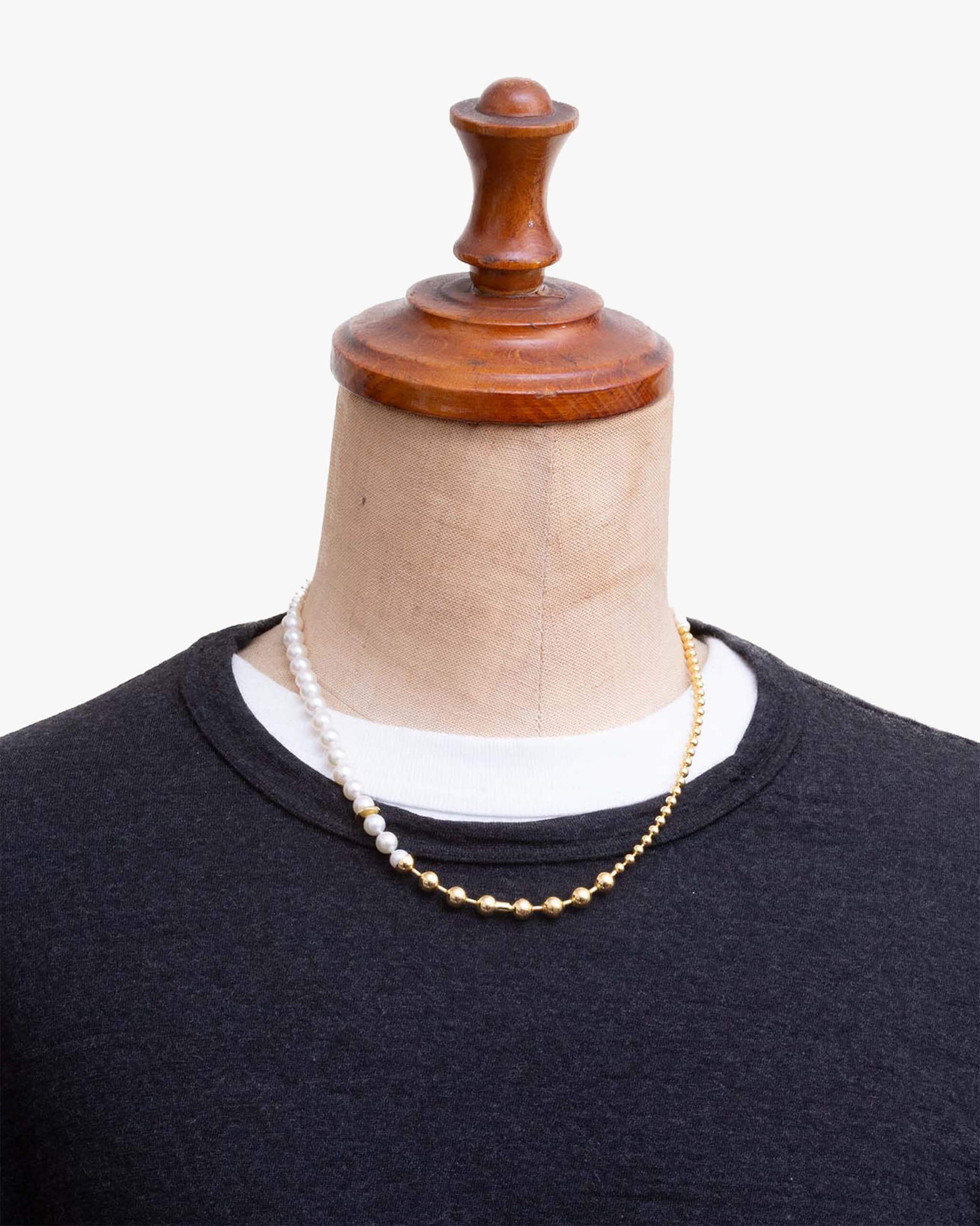 Ball Chain / Pearl Necklace | 1803N211040