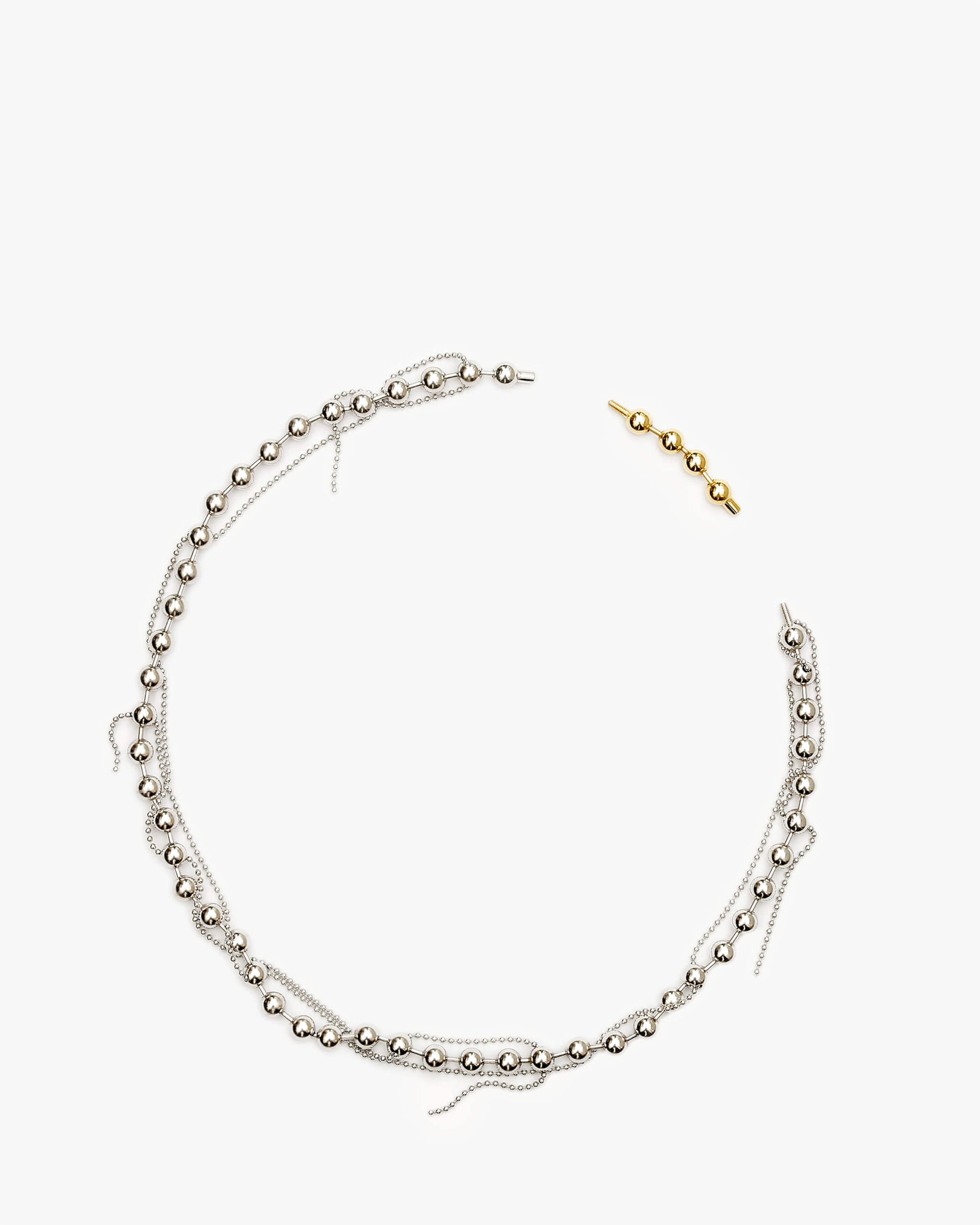 DB Ball Chain Necklace | 2003N011040