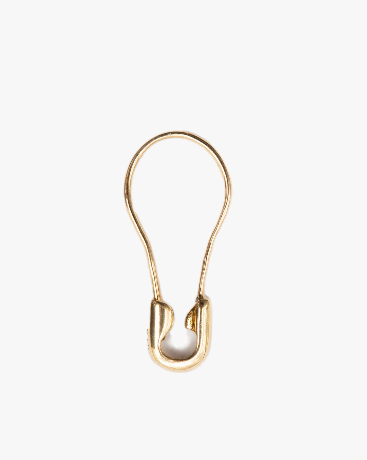 K18YG Safety Pin Earring | 1905E082020 安全ピンピアス｜ジュエリー 