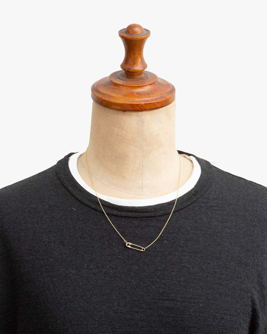 K18YG Safety Pin Necklace K18YG | 1905N092020