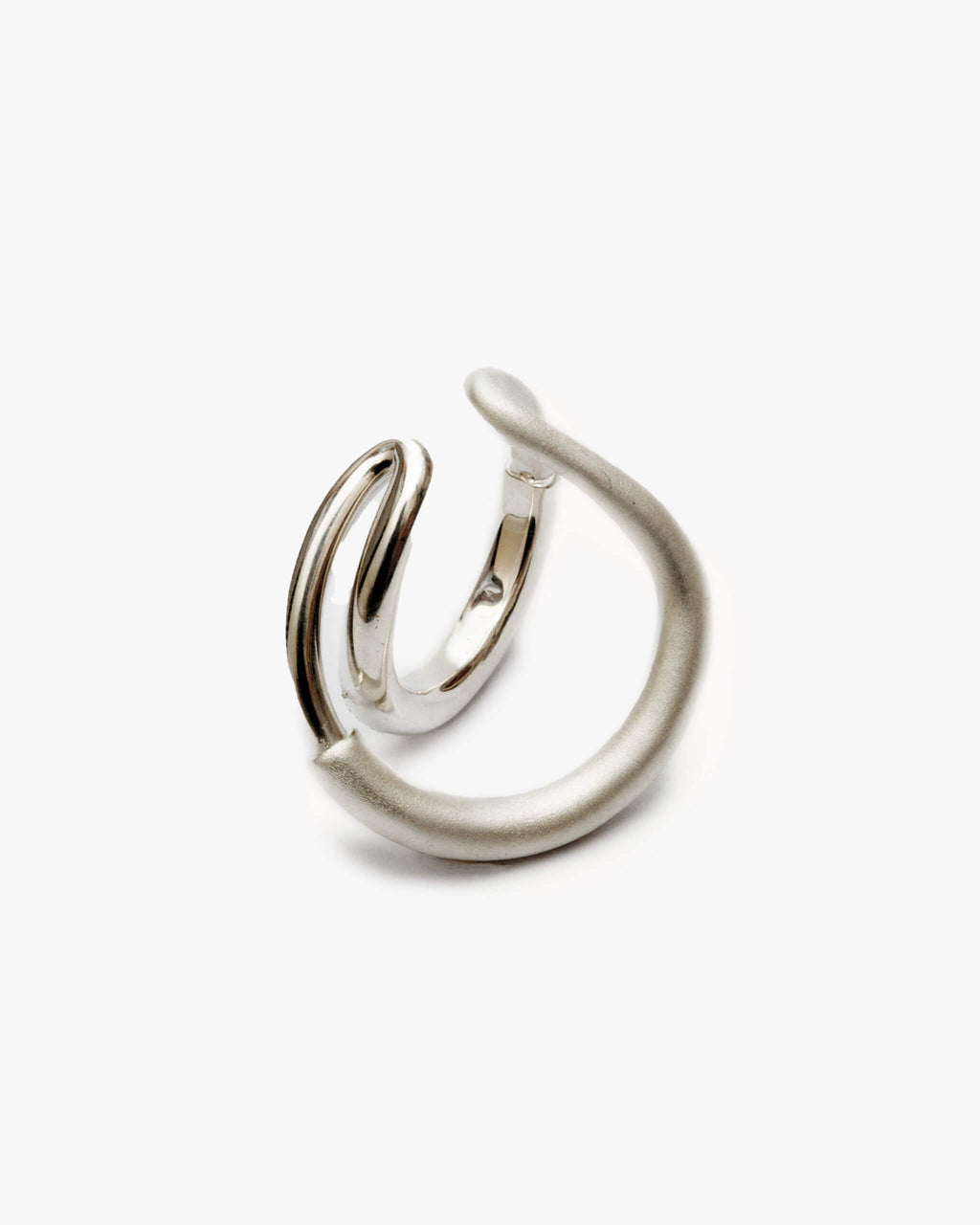 Mat Ear Cuff M | 2001C031010_mat