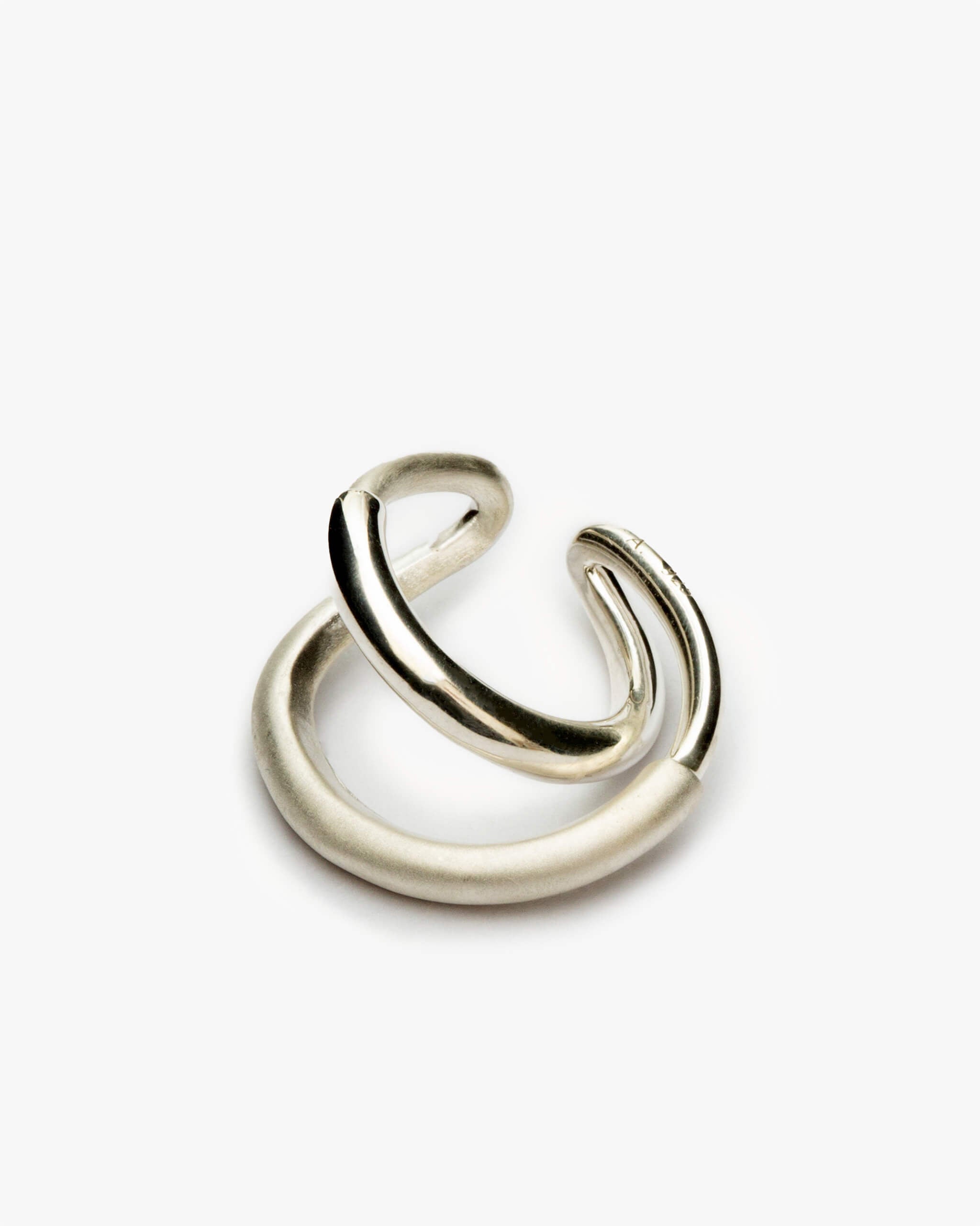 Mat Ear Cuff M | 2001C031010_mat