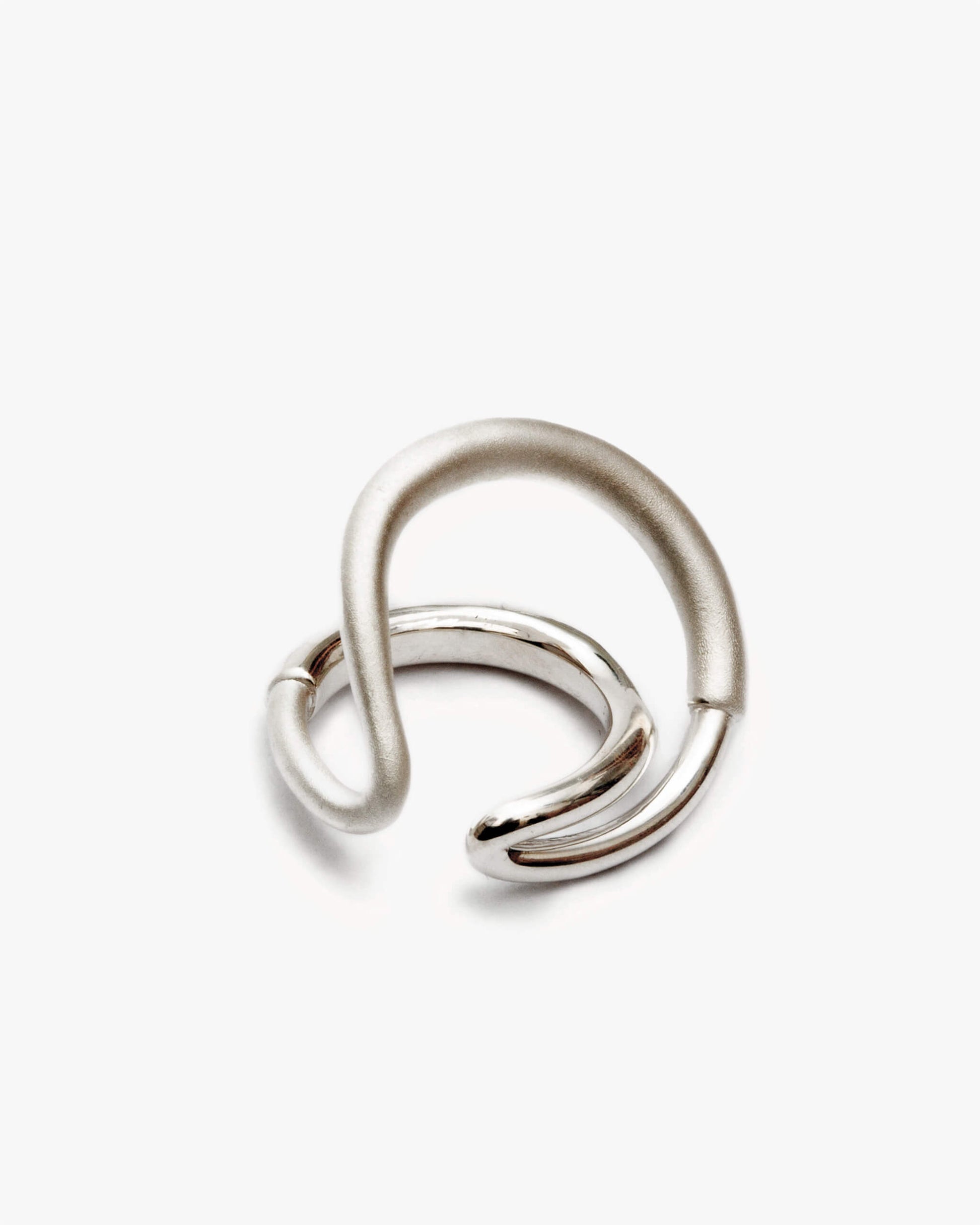 Mat Ear Cuff M | 2001C031010_mat