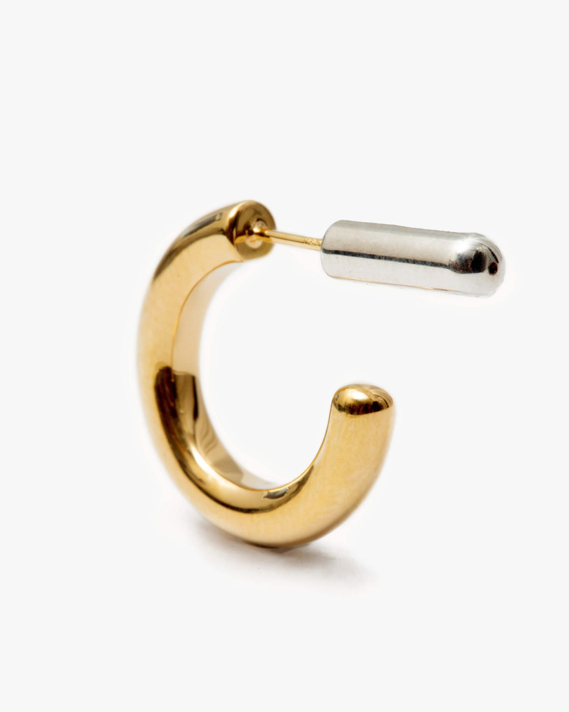 Bicolor Hoop Earring | 2001E011021
