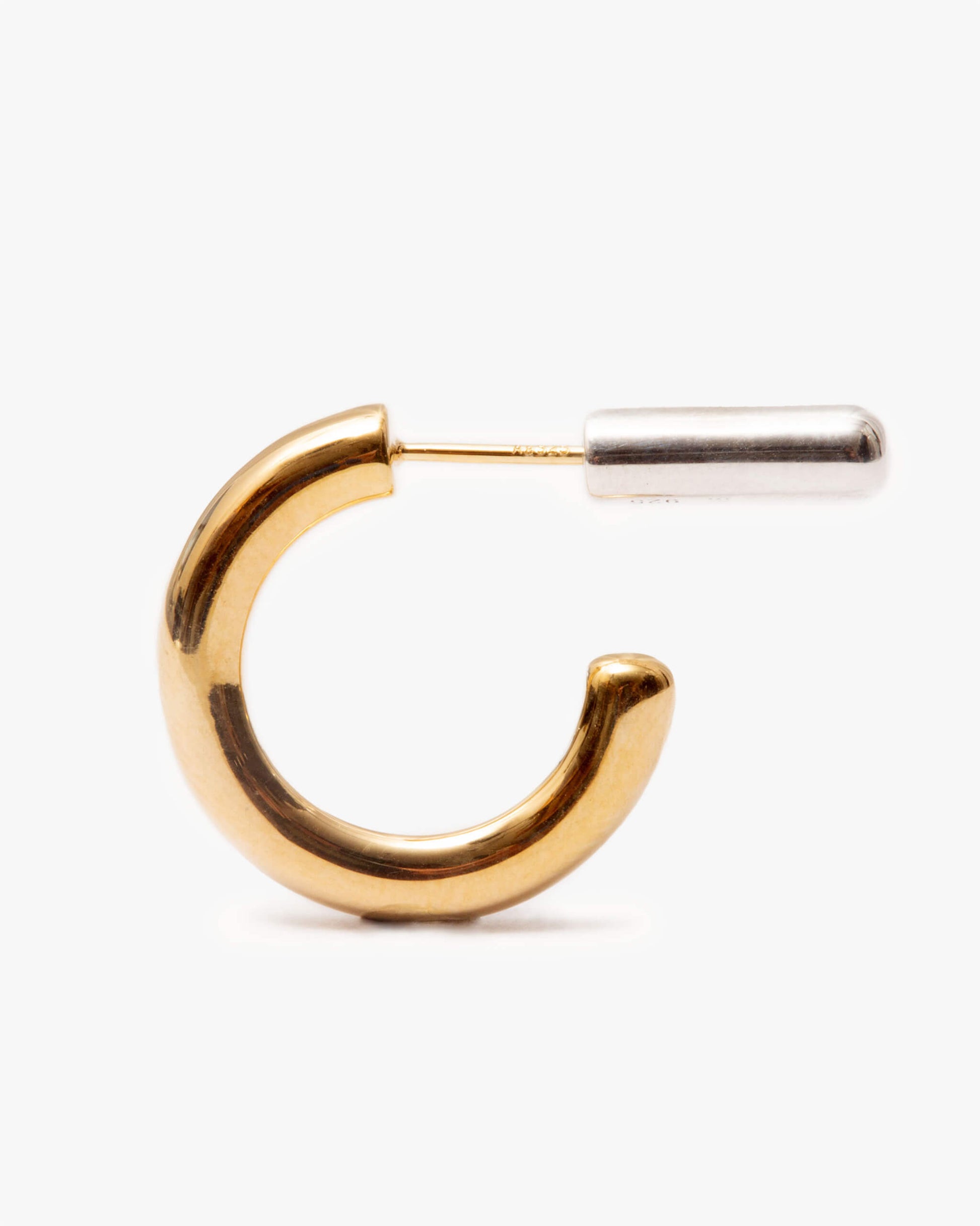 Bicolor Hoop Earring | 2001E011021