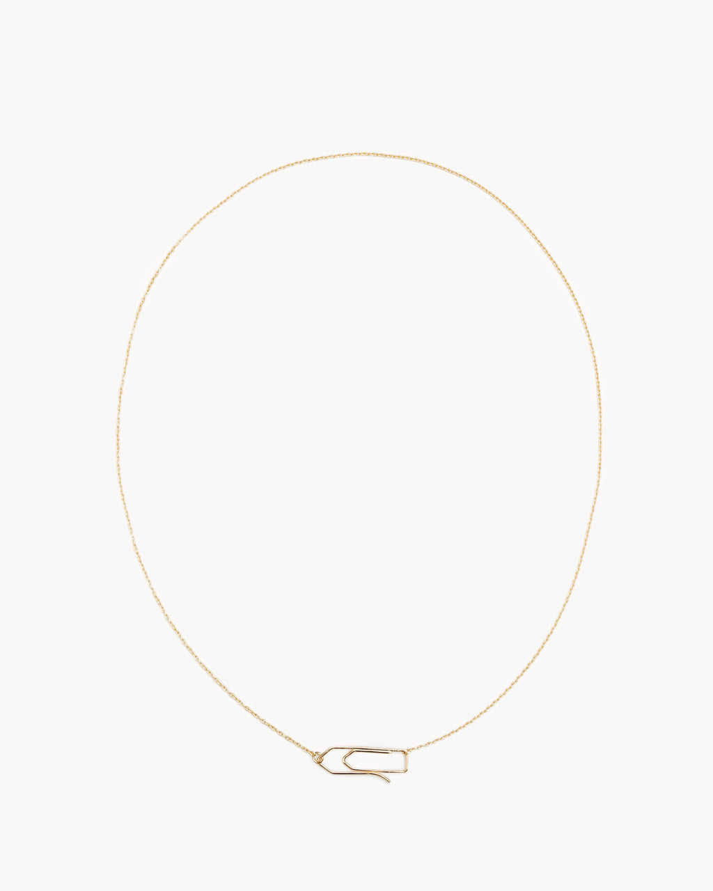 Paper Clip Necklace | 2101N013030