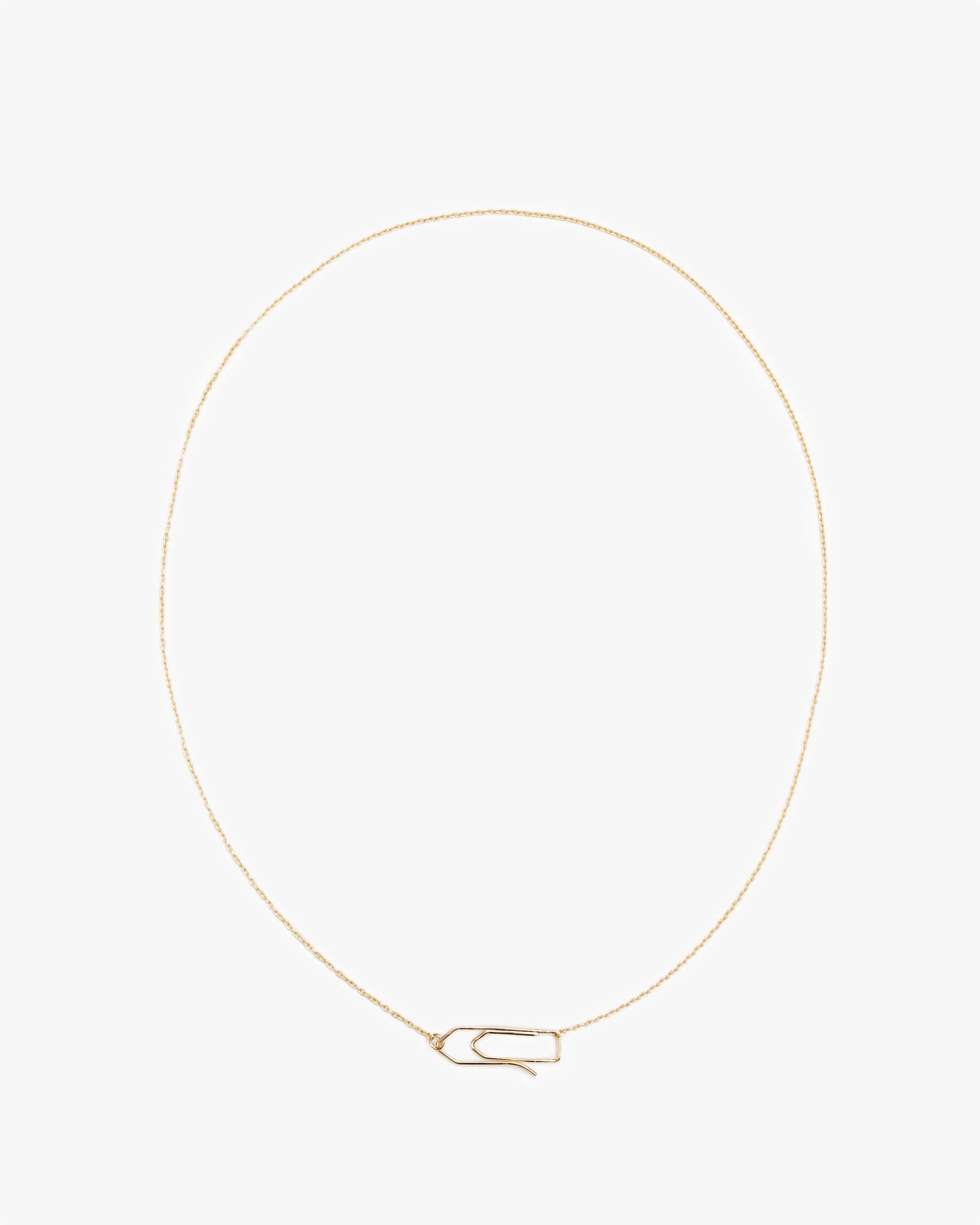 Paper Clip Necklace | 2101N013030