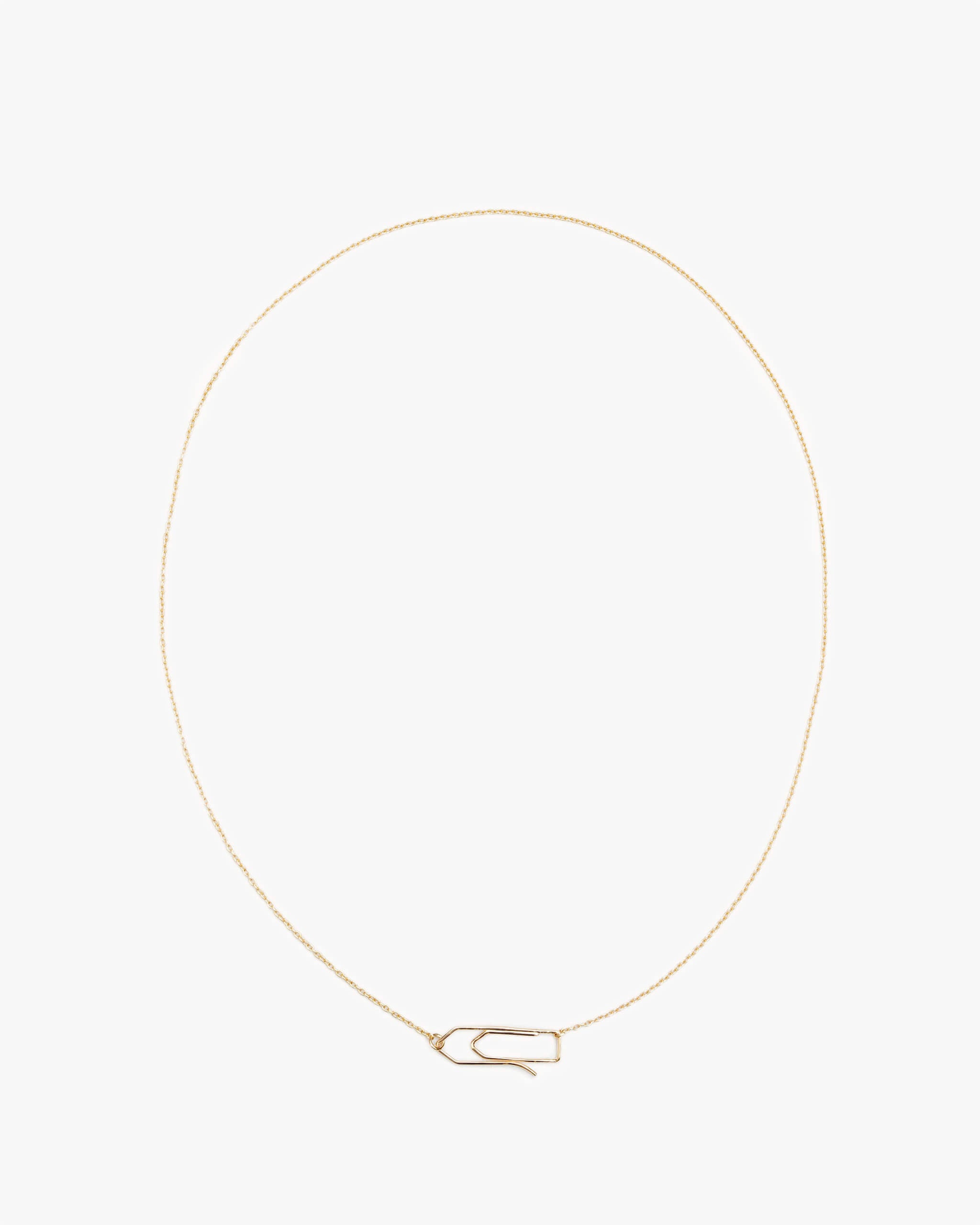 Paper Clip Necklace | 2101N013030
