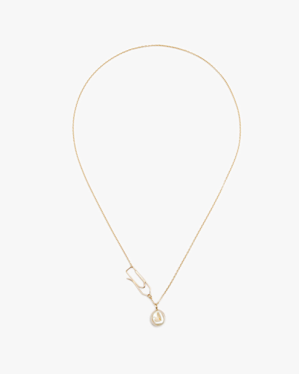 Paper Clip Necklace | 2101N013030