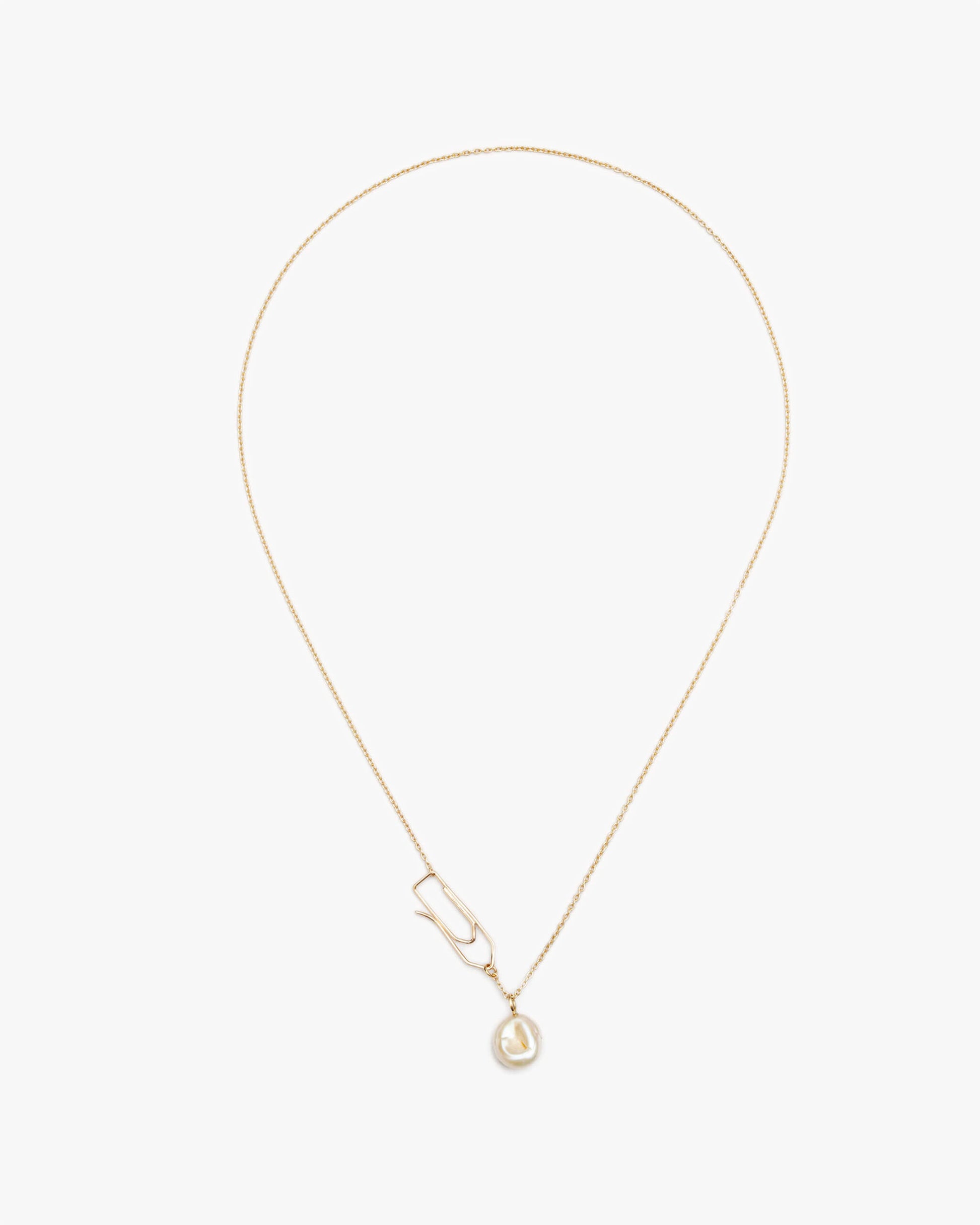 Paper Clip Necklace | 2101N013030