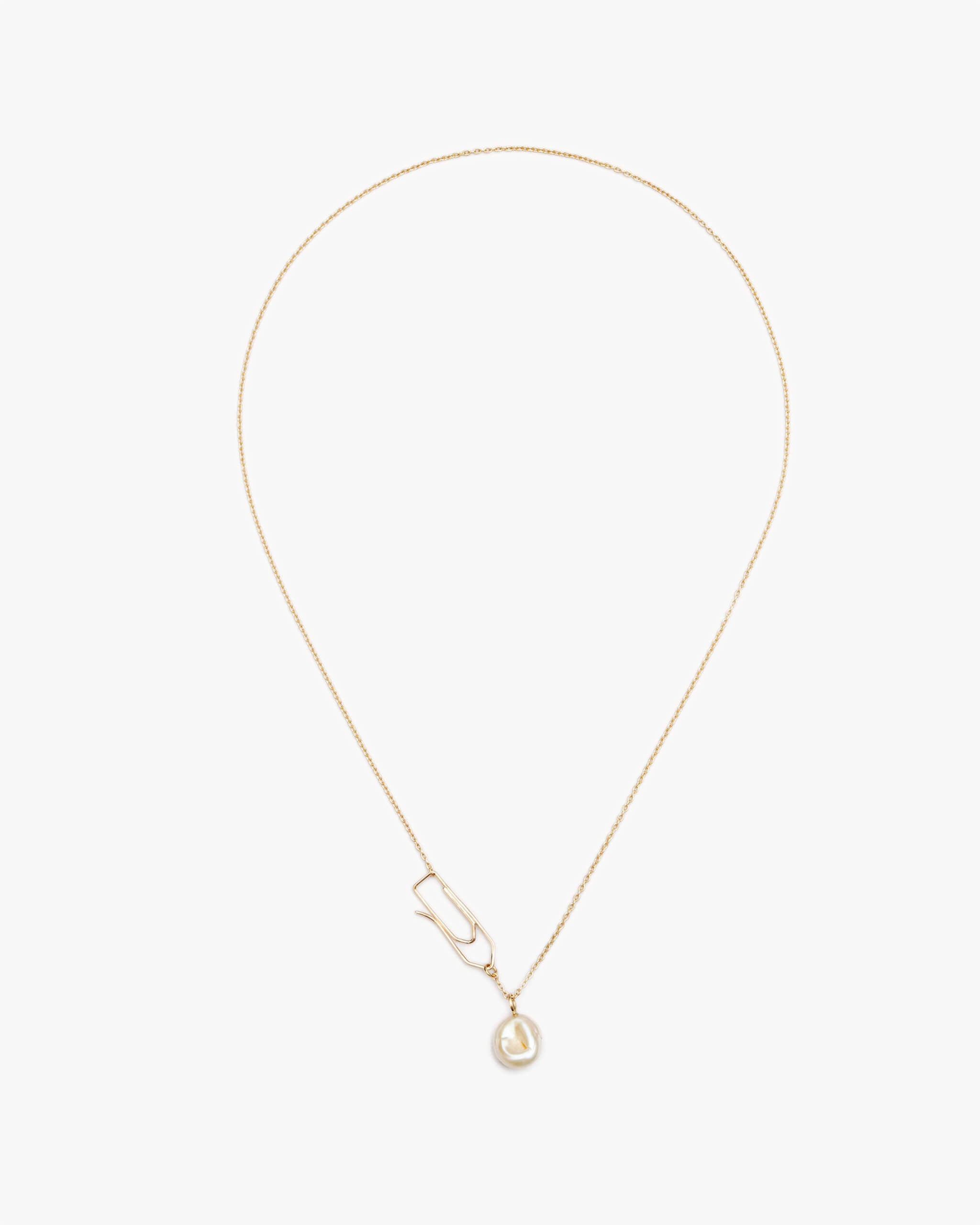 Paper Clip Necklace | 2101N013030