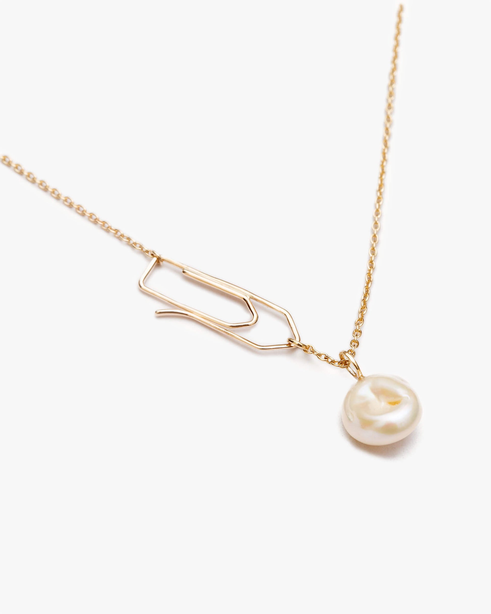 Paper Clip Necklace | 2101N013030