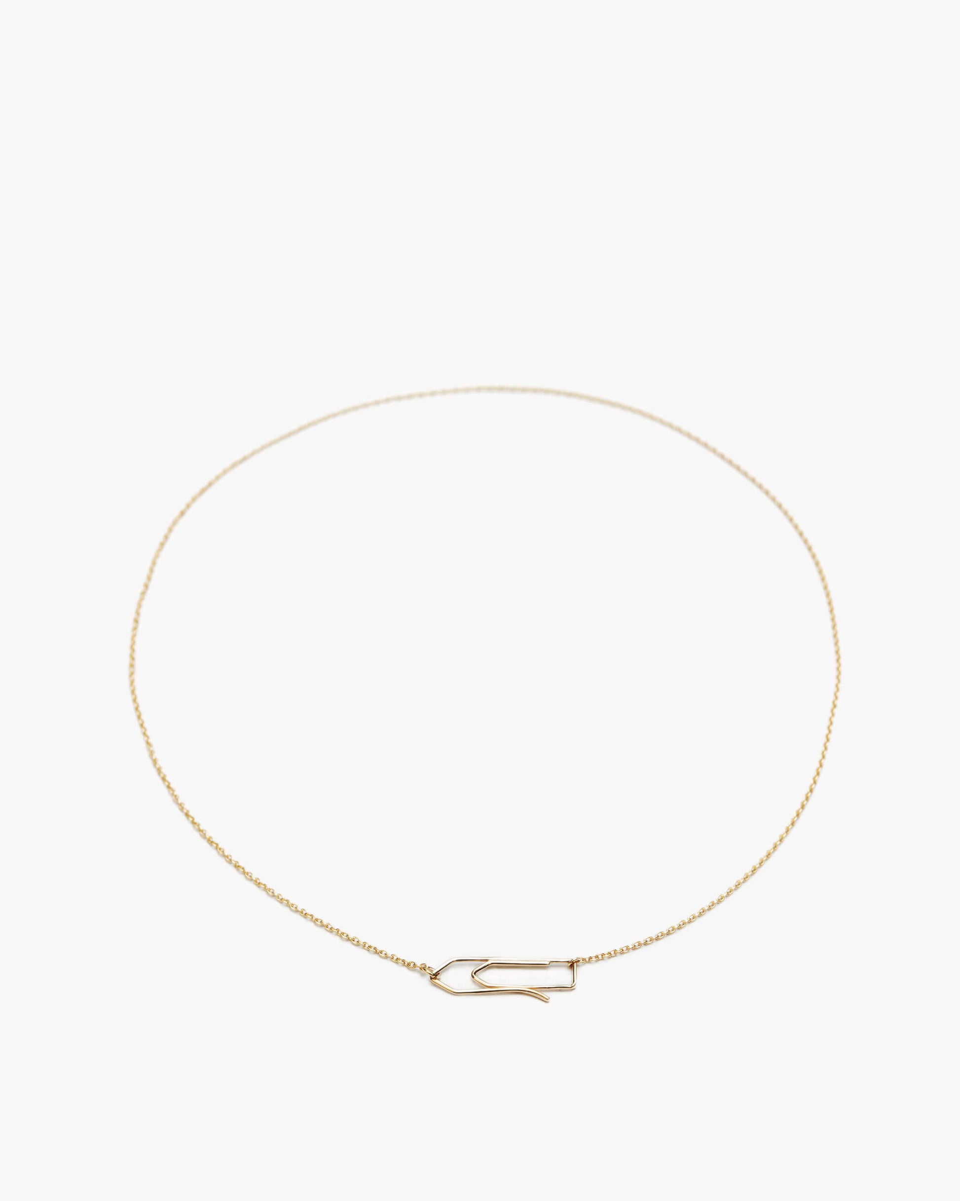 Paper Clip Necklace | 2101N013030