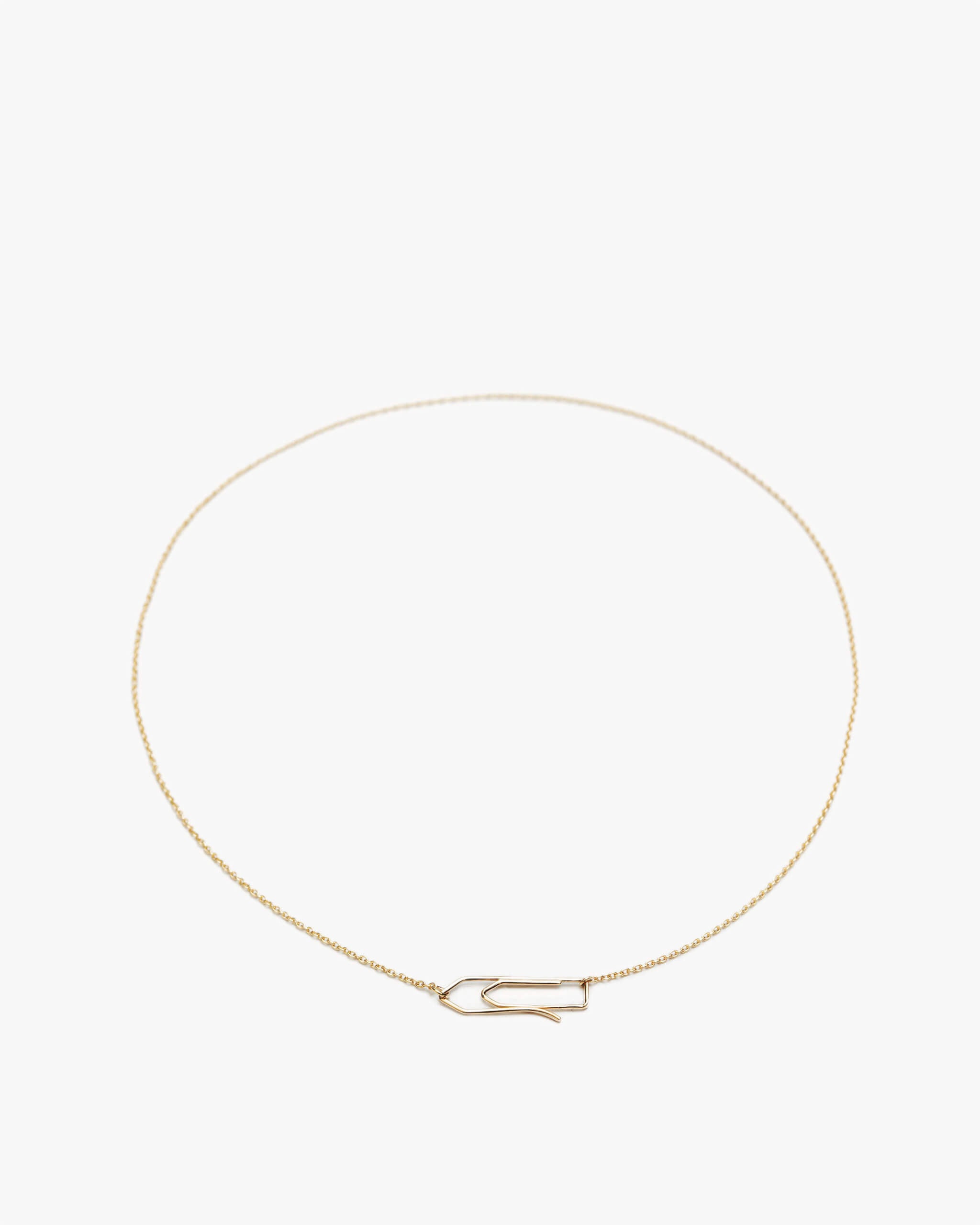 Paper Clip Necklace | 2101N013030