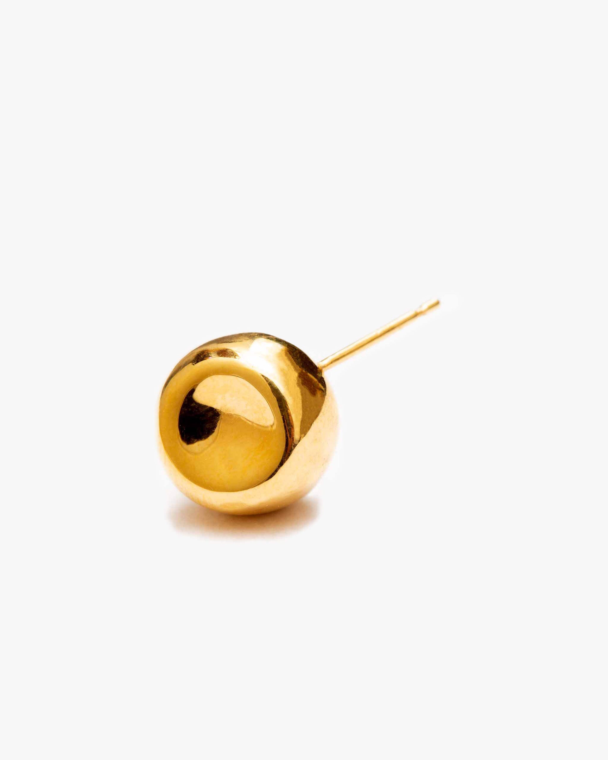 Crashed Ball Stud Earring | 2105E011020