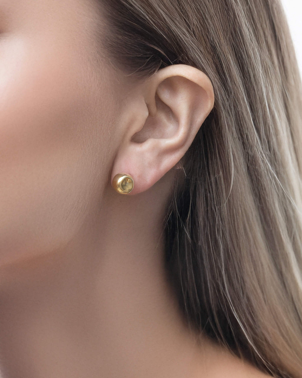 Crashed Ball Stud Earring S | 2105E011020