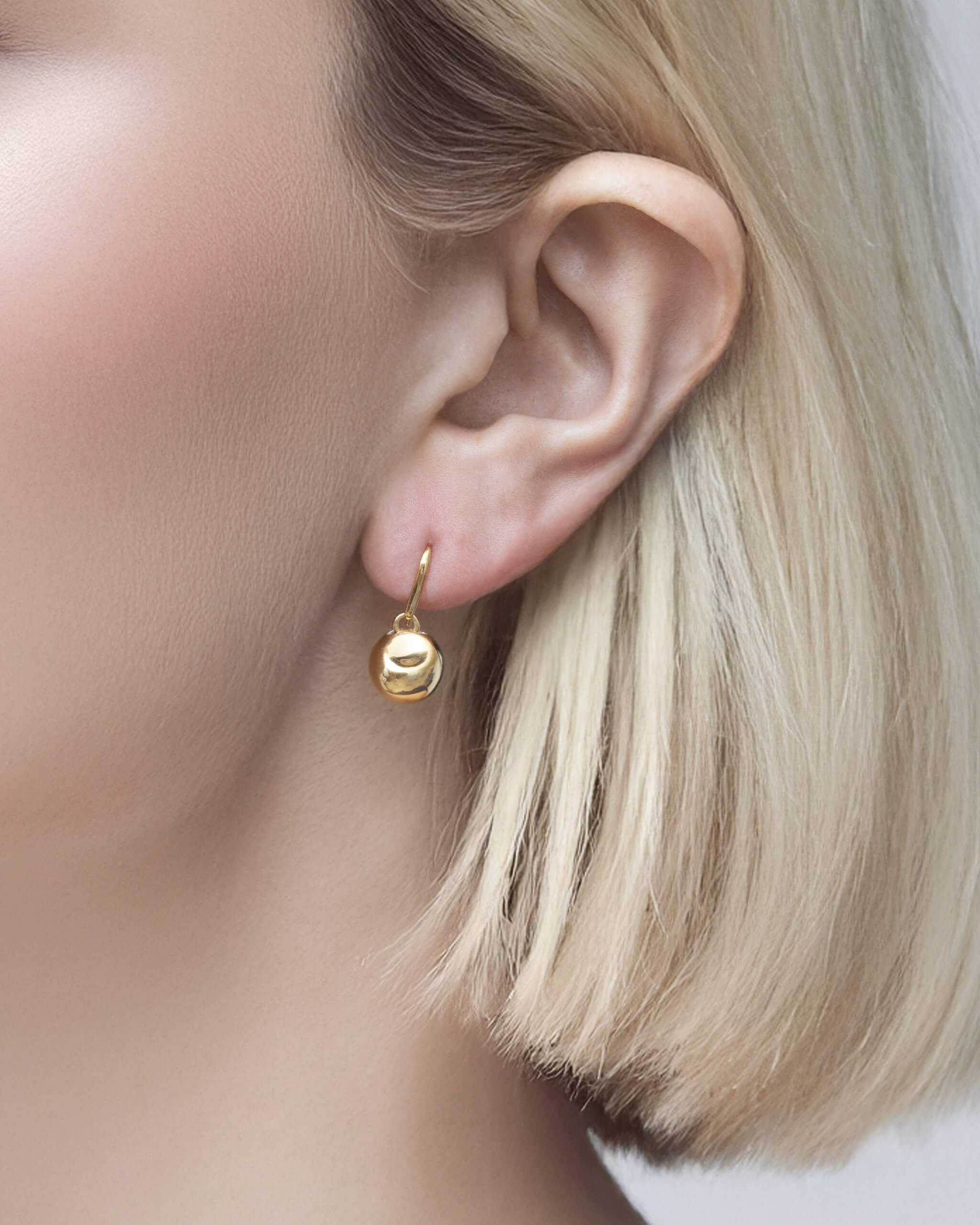 Crashed Ball Drop Earring S | 2105E031020