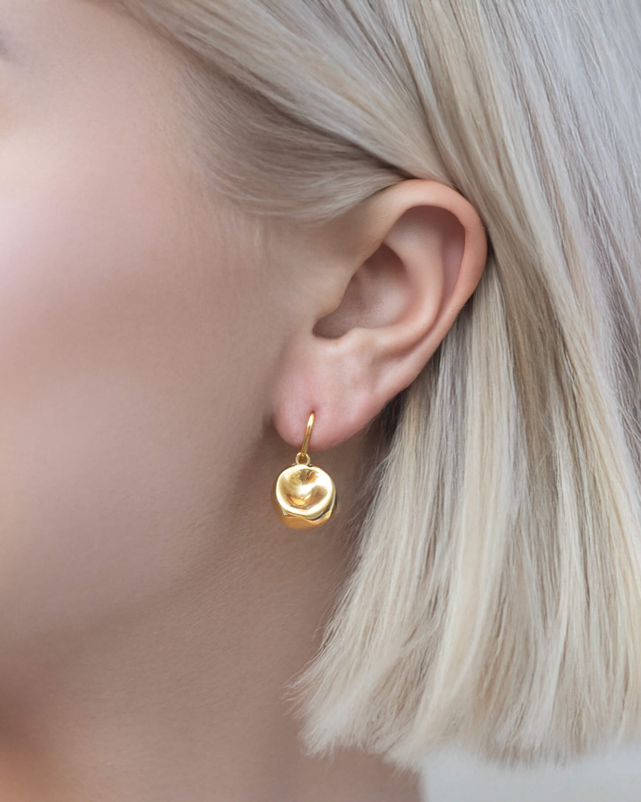 Crashed Ball Drop Earring | 2105E041020