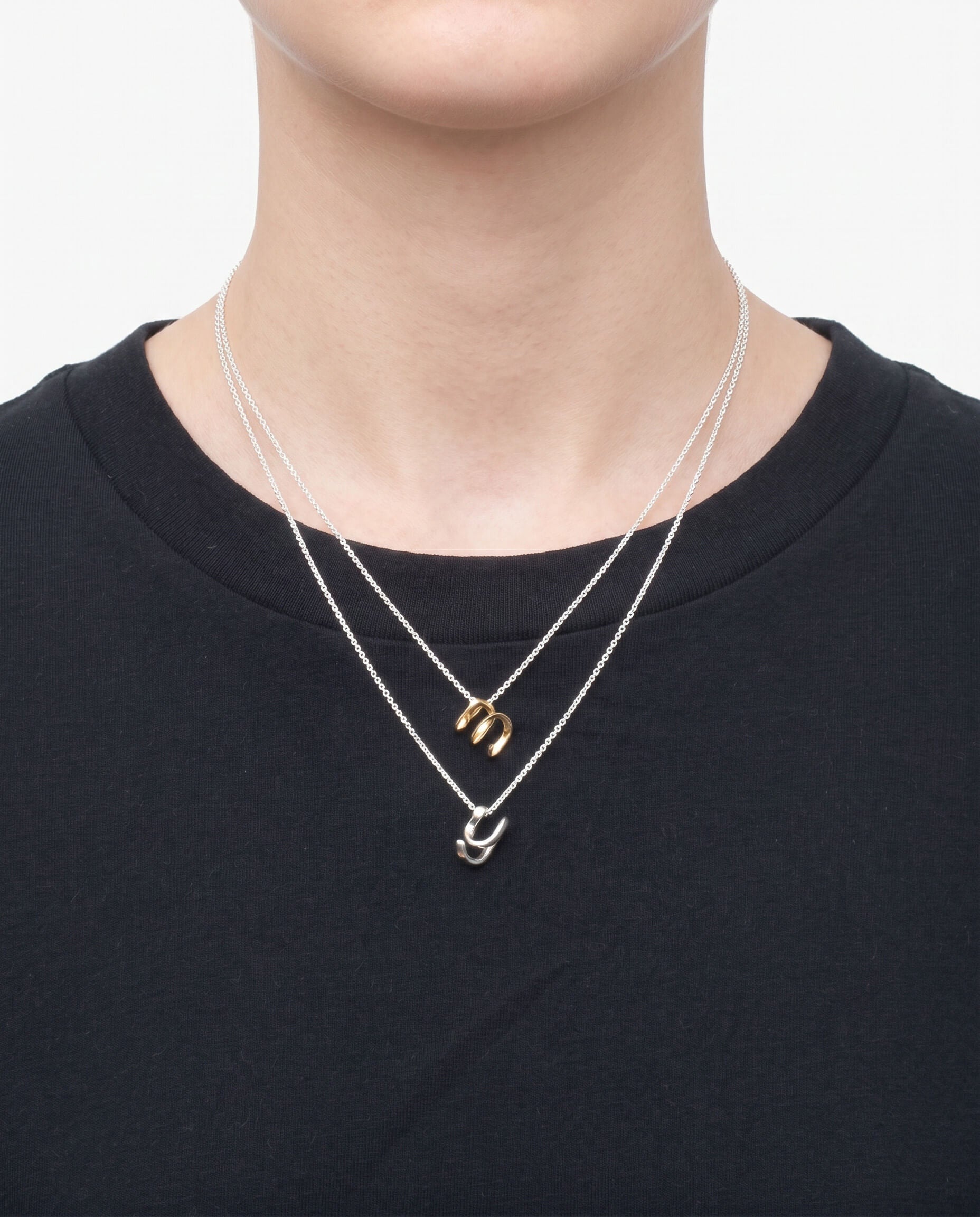 【NEW】Alphabet Charm Necklace | 2402H041010_2402N051010