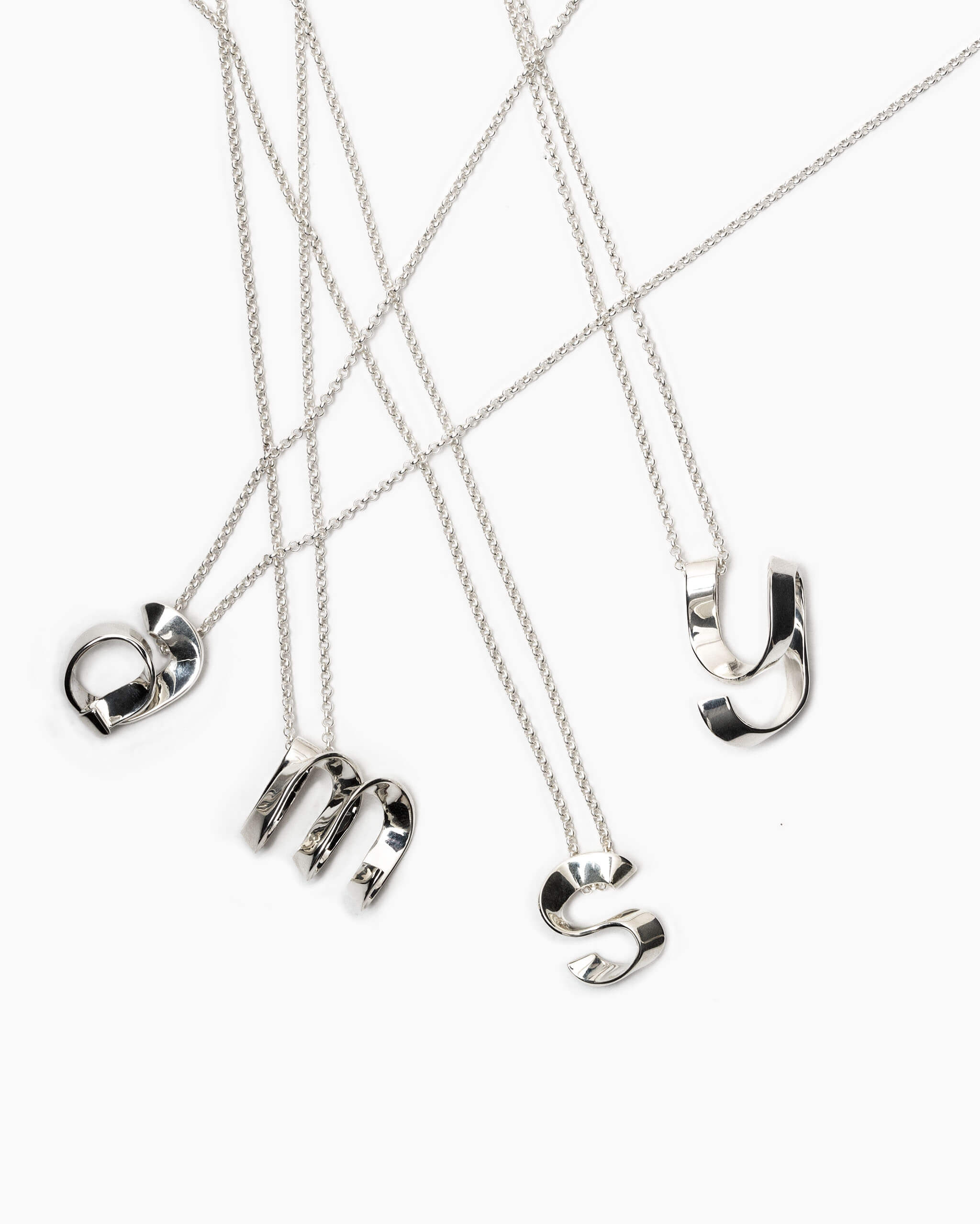 Alphabet Charm Necklace | 2402N031010
