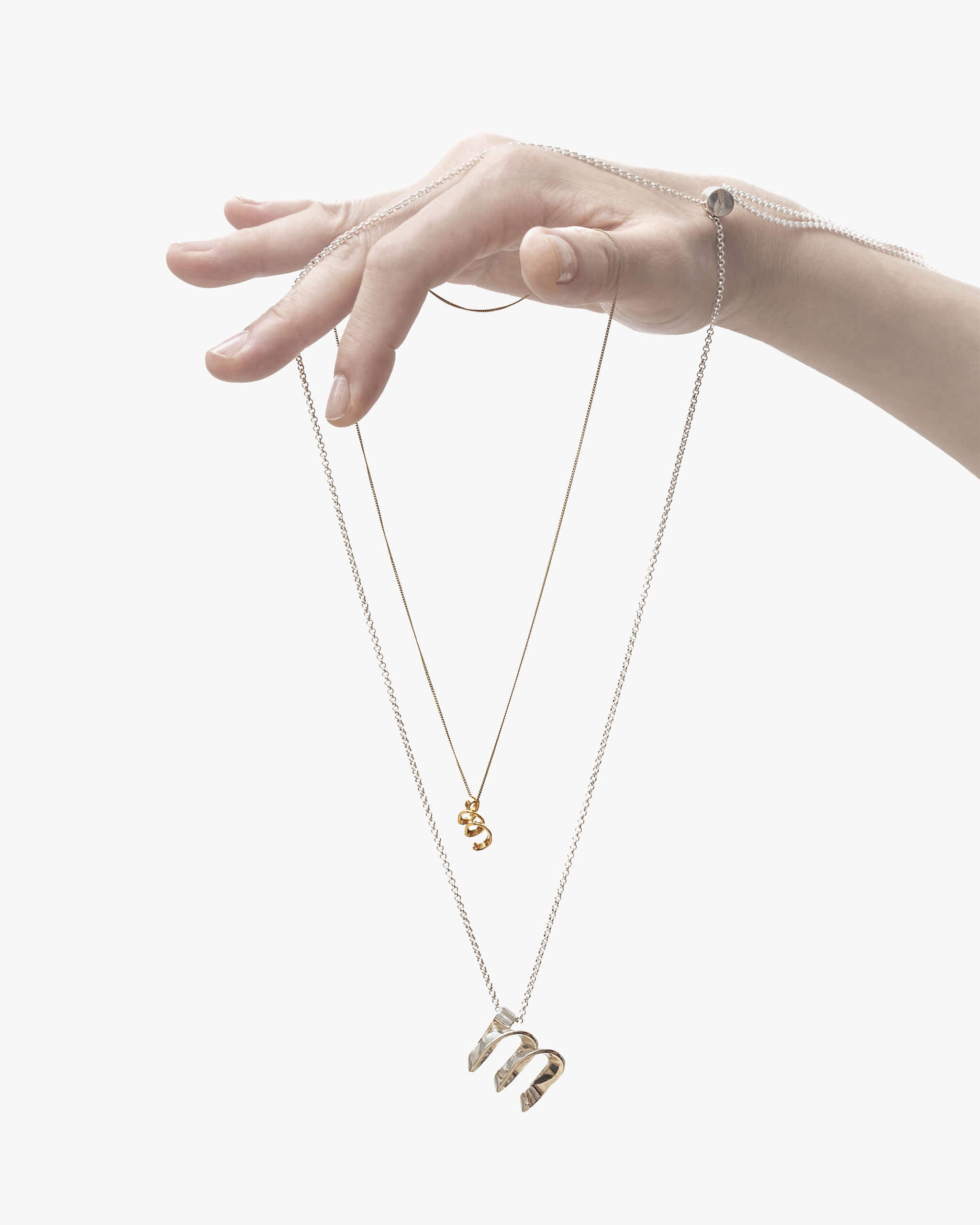 Alphabet Charm Necklace | 2402N031010
