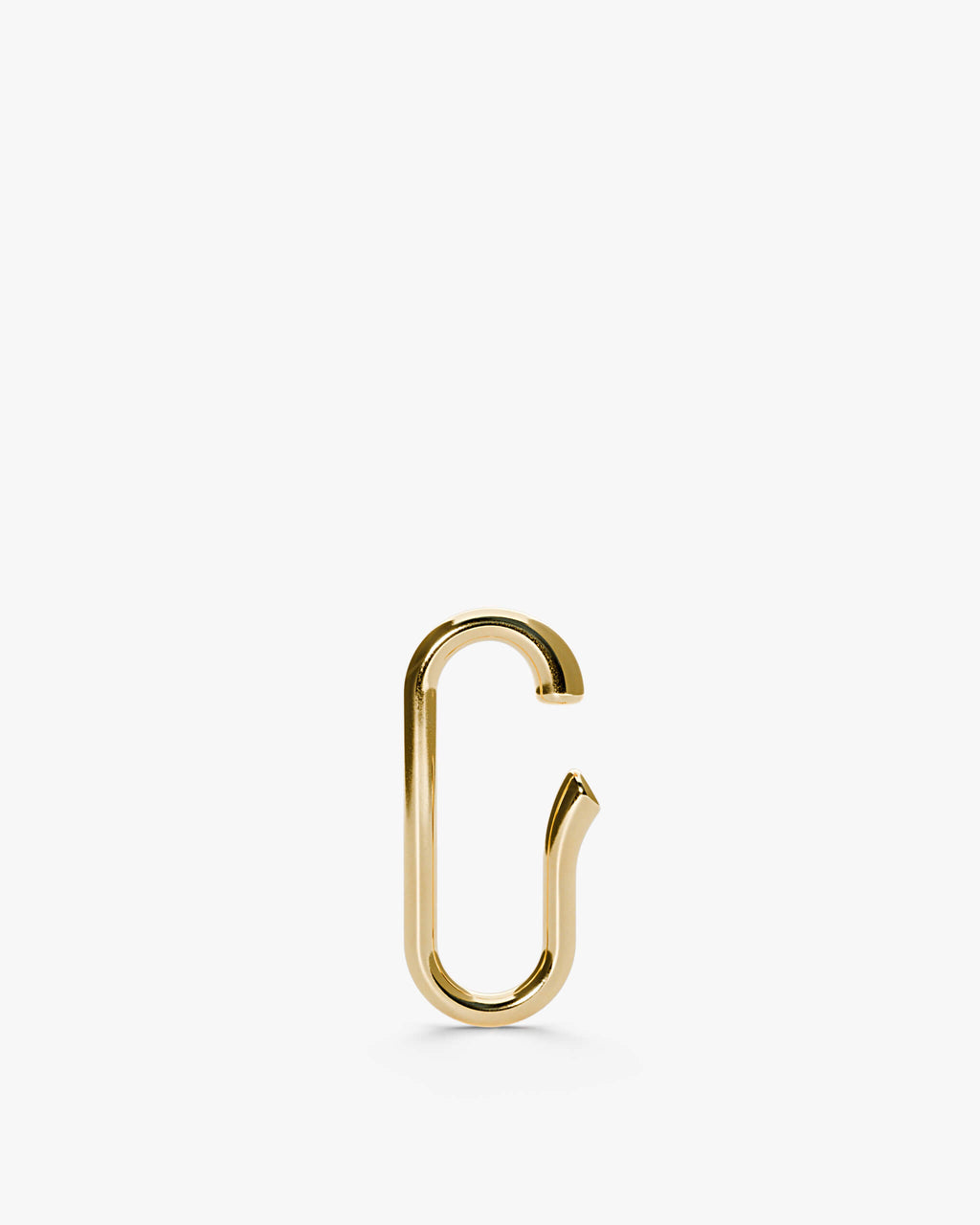 [NEW] K18YG Elliptical Ear Cuff SS | 1706C152020