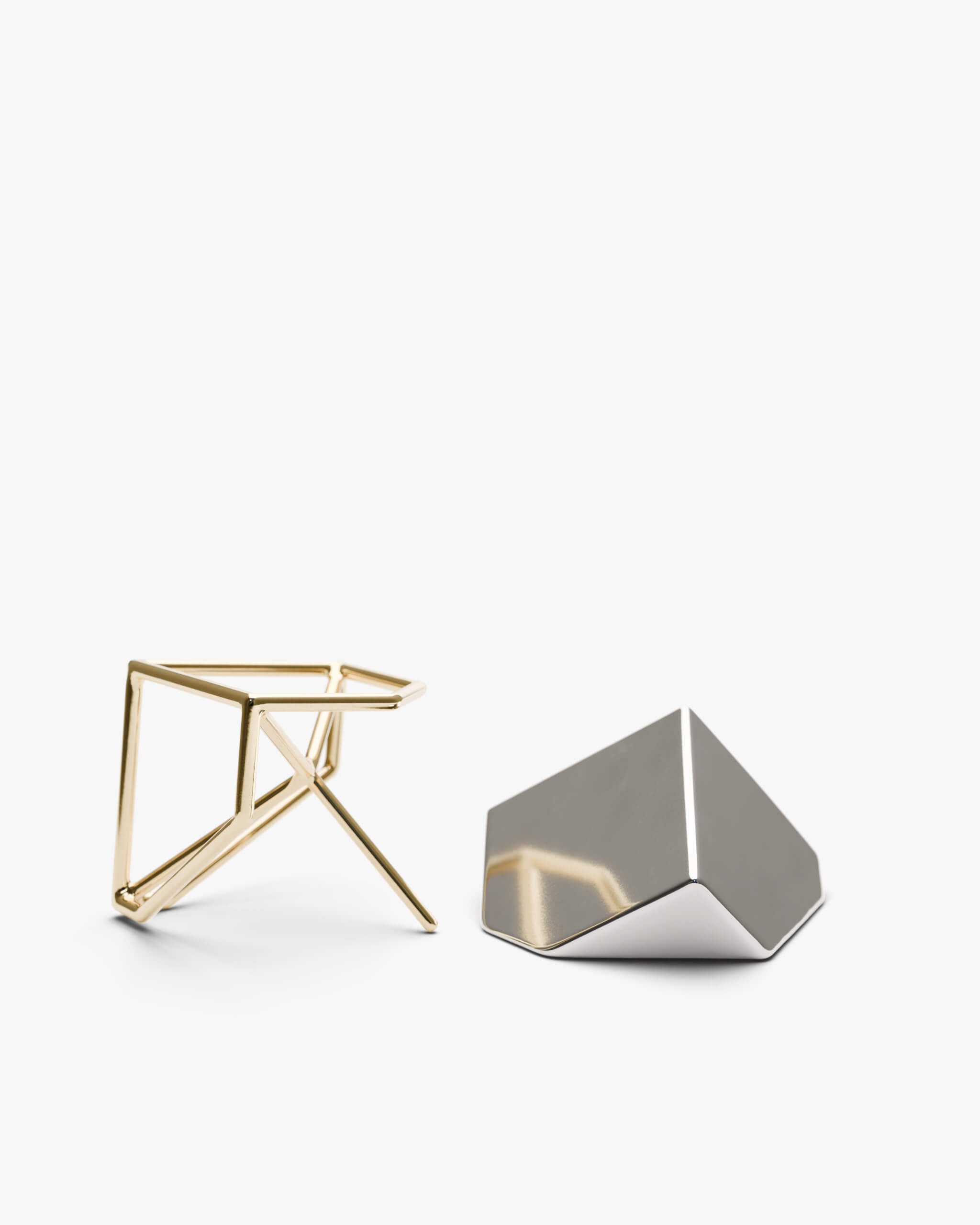 Bicolor CUBE Earring | 2302E021212