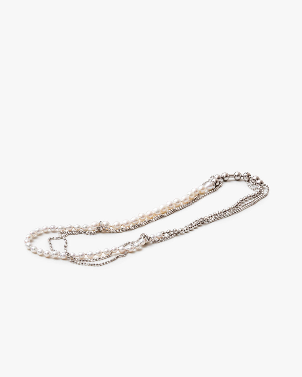 【NEW】TR Ball Chain/Pearl Necklace | 1803N201040