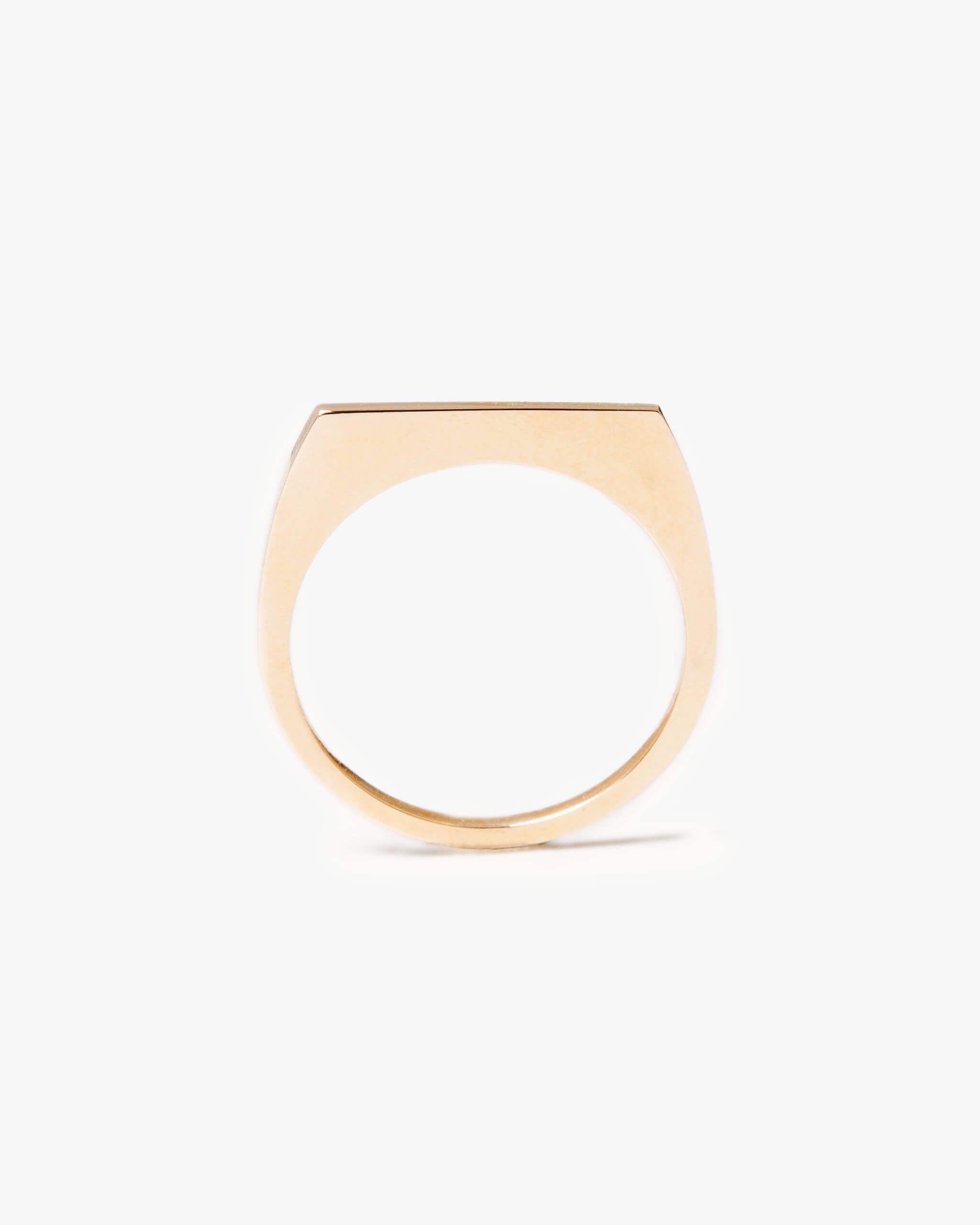 K10YG Flat Ring | 1607R042030